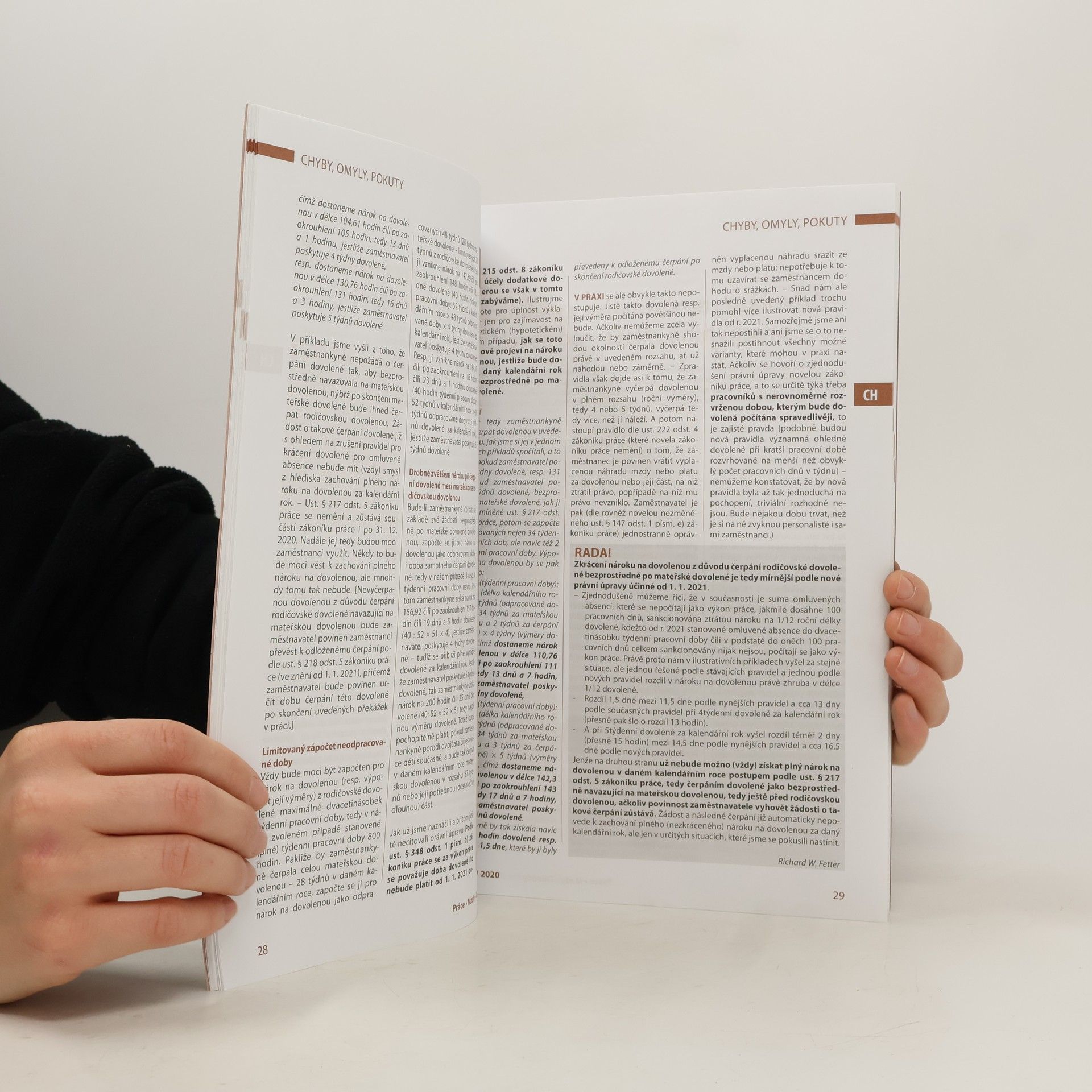Various authors Práce, mzdy a odvody 11-12/2020