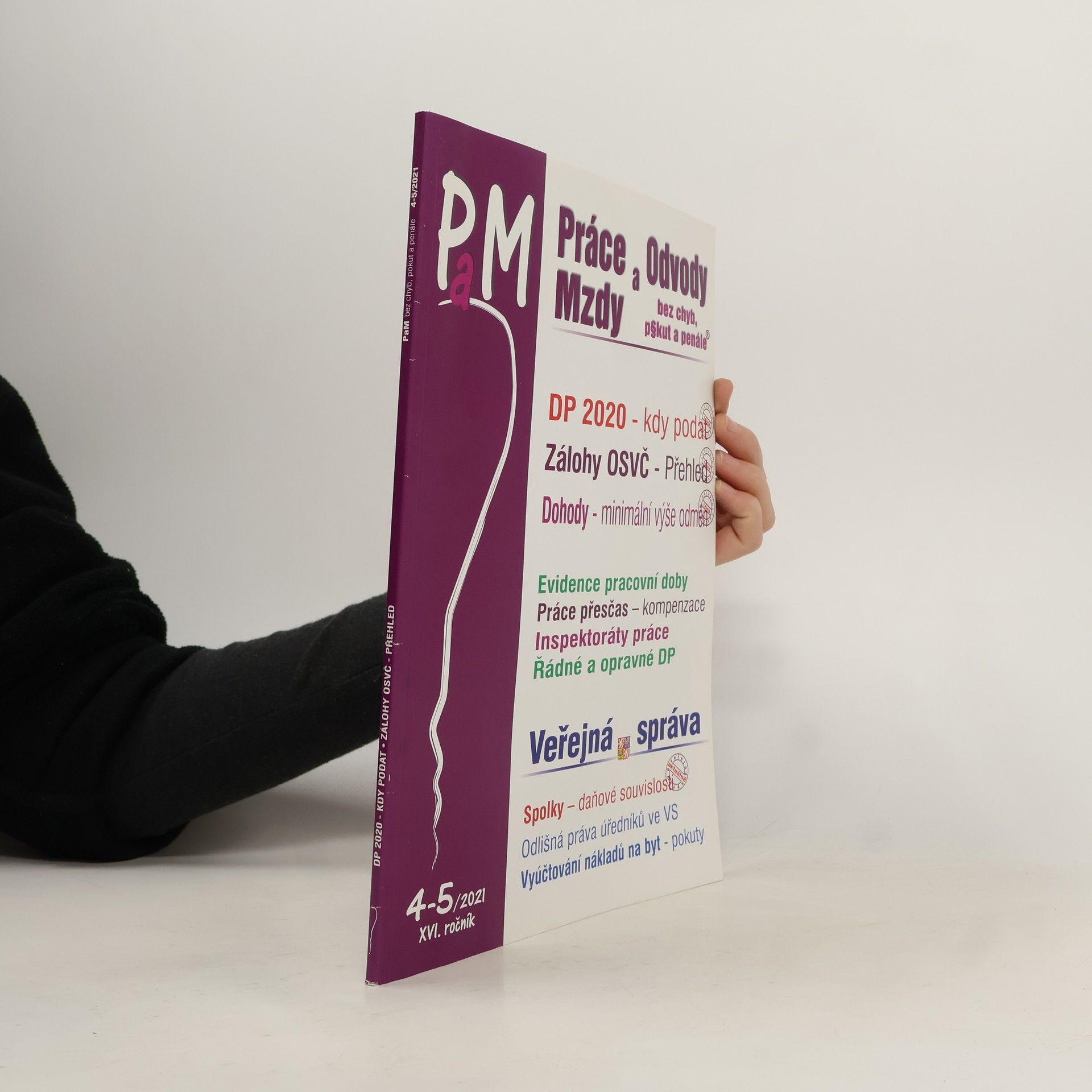 Collectif d'auteurs Práce, mzdy a odvody 4-5/2021