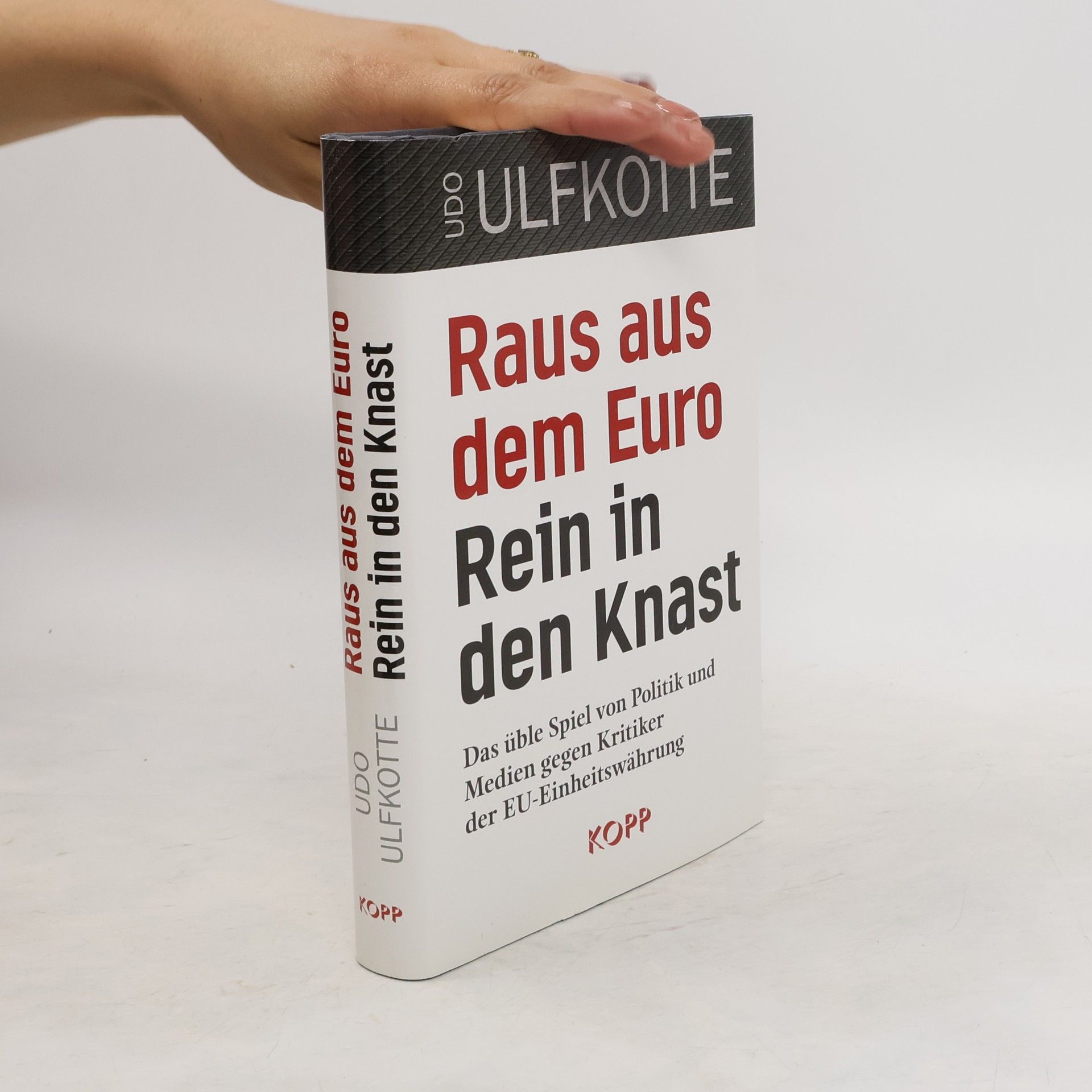Udo Ulfkotte Raus aus dem Euro – rein in den Knast