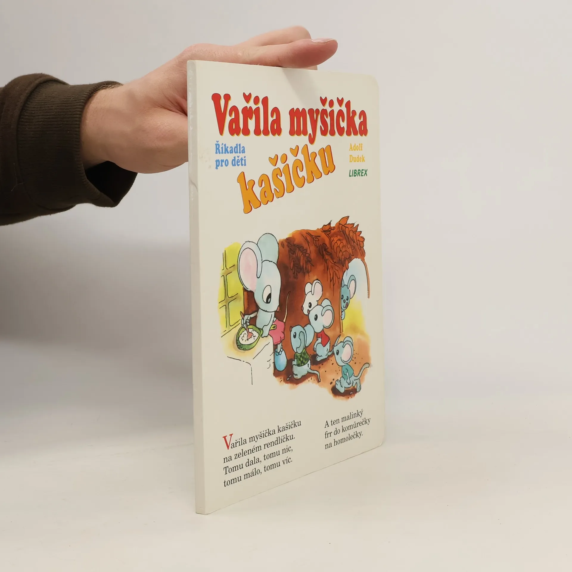 Vařila myšička kašičku | Kniha | pevná | Adolf Dudek | CS