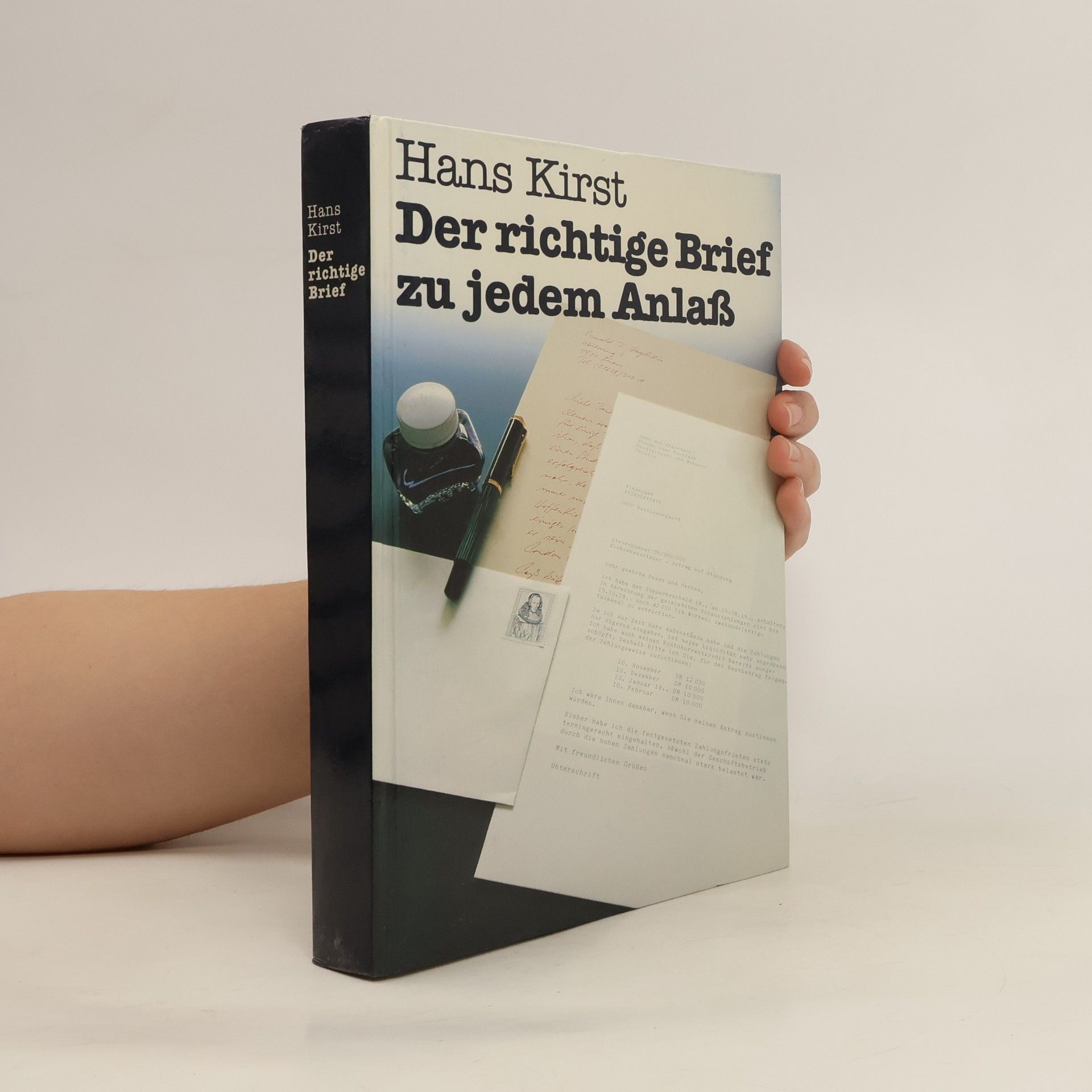 Hans Hellmut Kirst Der richtige Brief zu jedem Anlaß