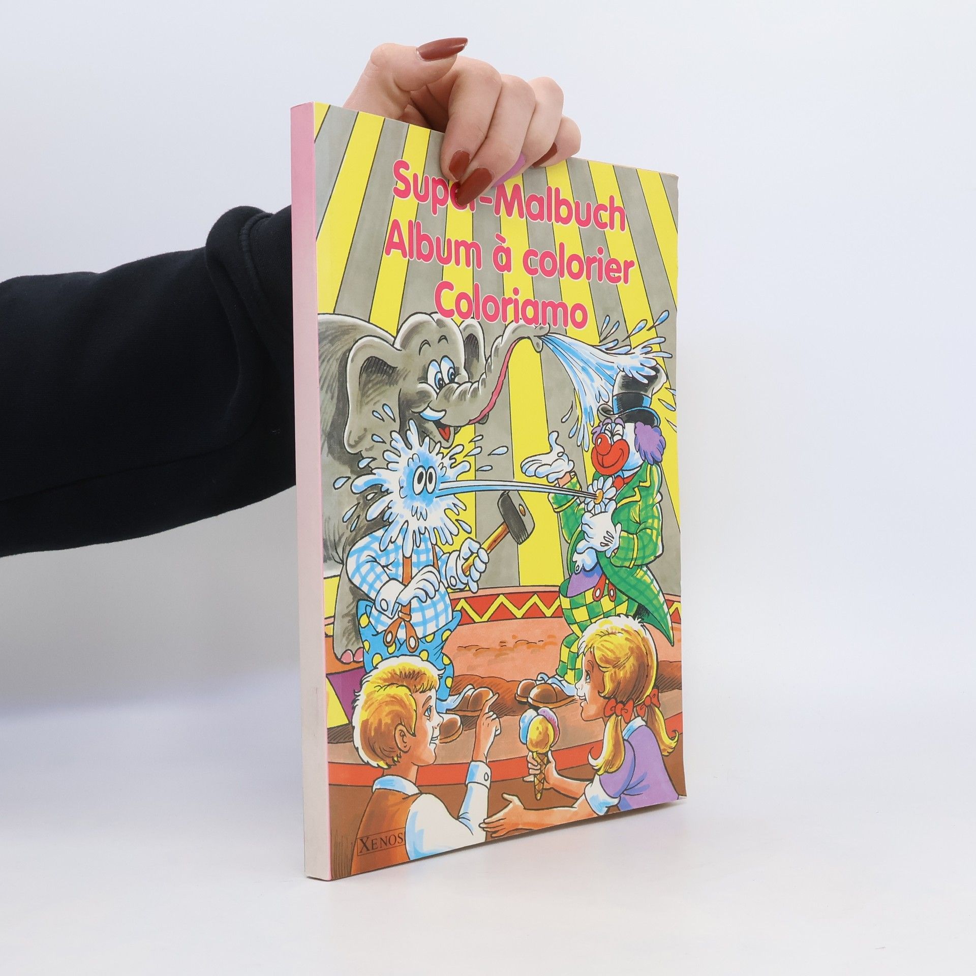 Collectif d'auteurs Super - Malbuch Album á Colorier Coloriamo