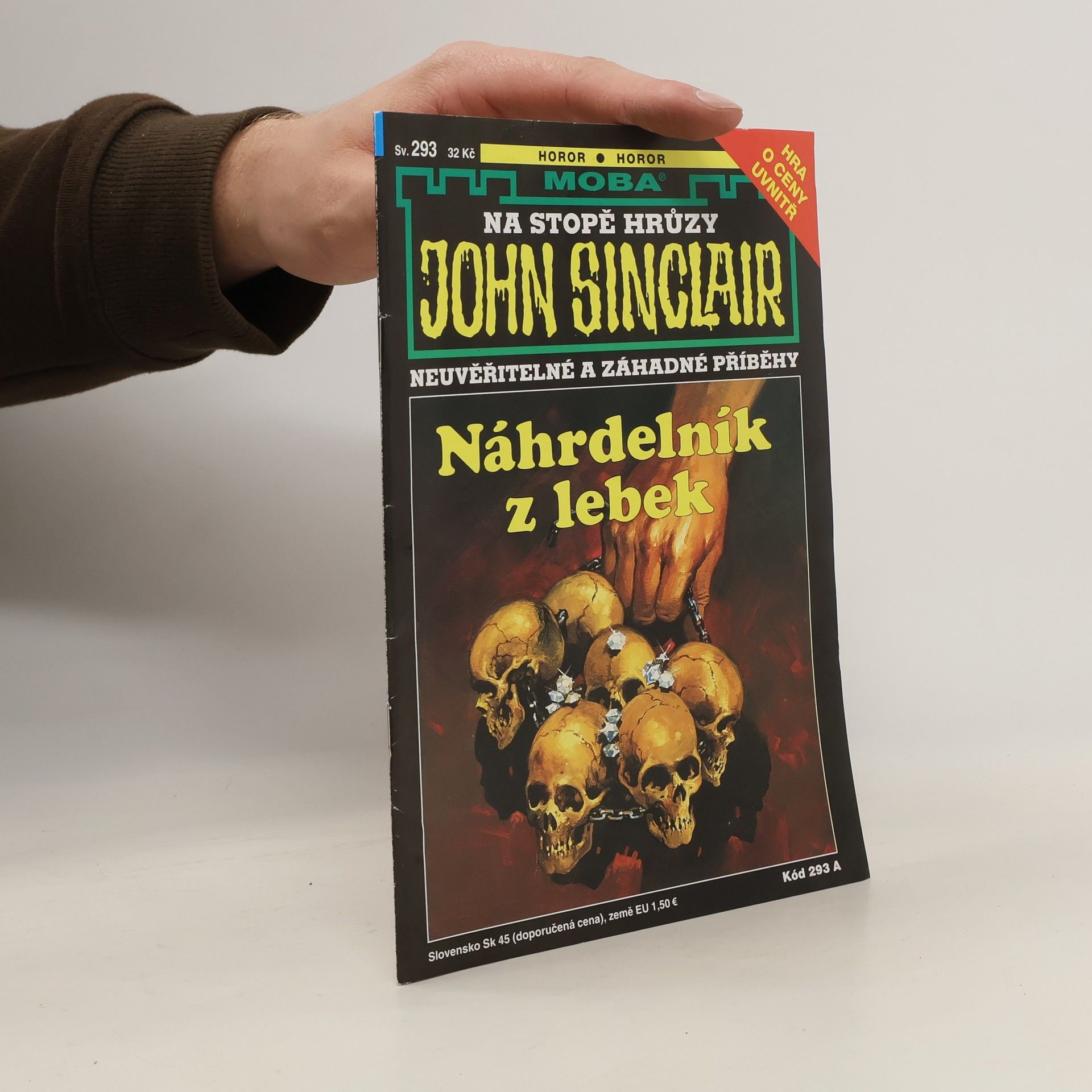 Jason Dark Náhrdelník z lebek