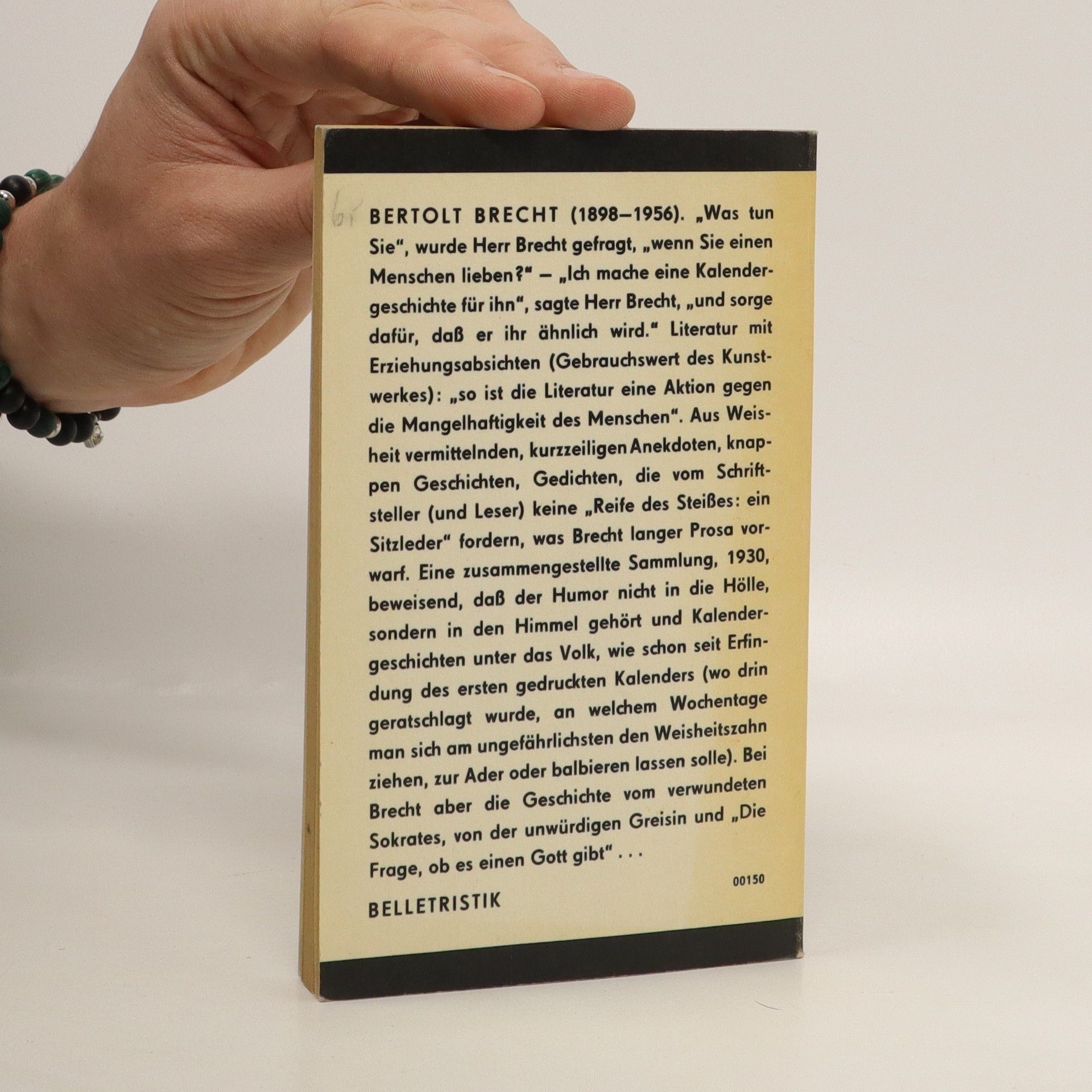 Bertolt Brecht Kalendergeschichten