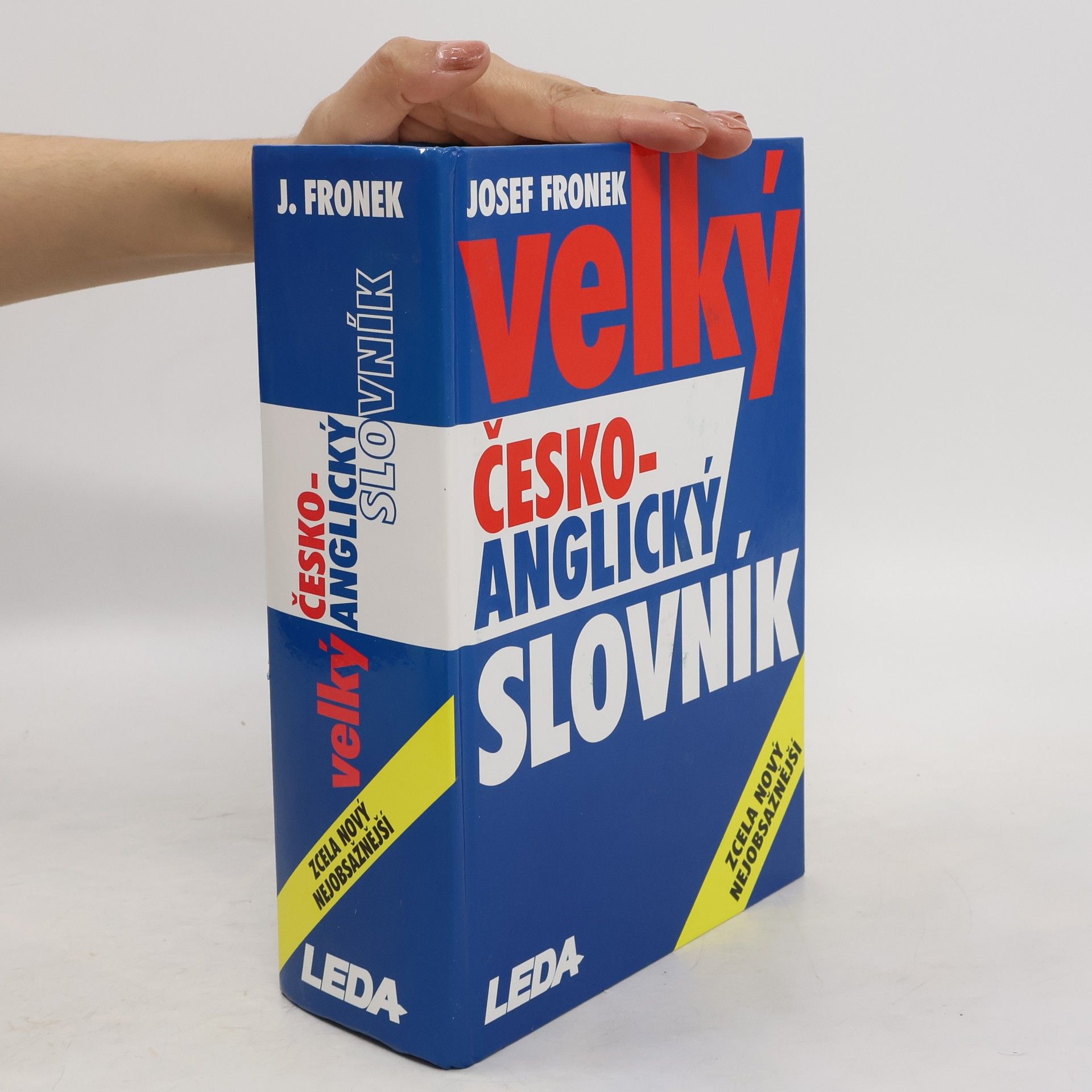 Josef Fronek Velký česko-anglický slovník