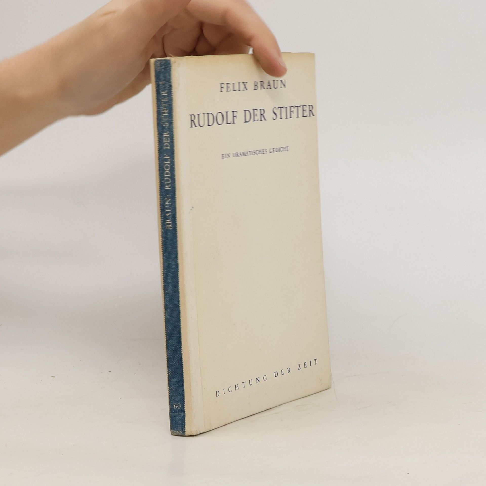 Felix Braun Rudolf der stifter
