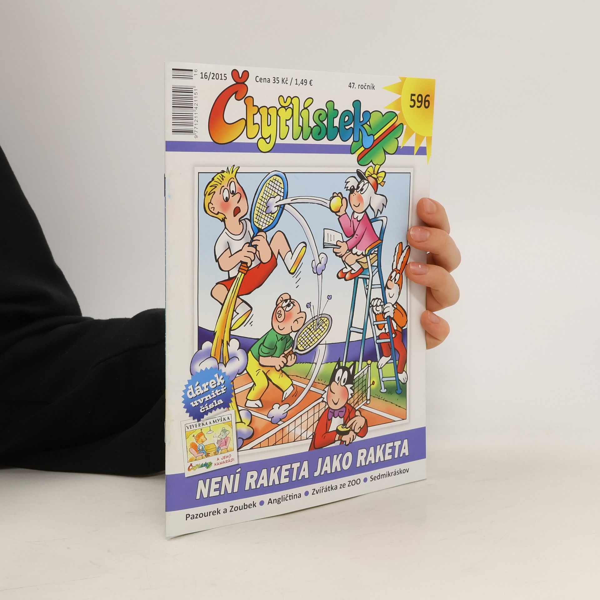 Collectif d'auteurs Čtyřlístek 596. 16/2015.