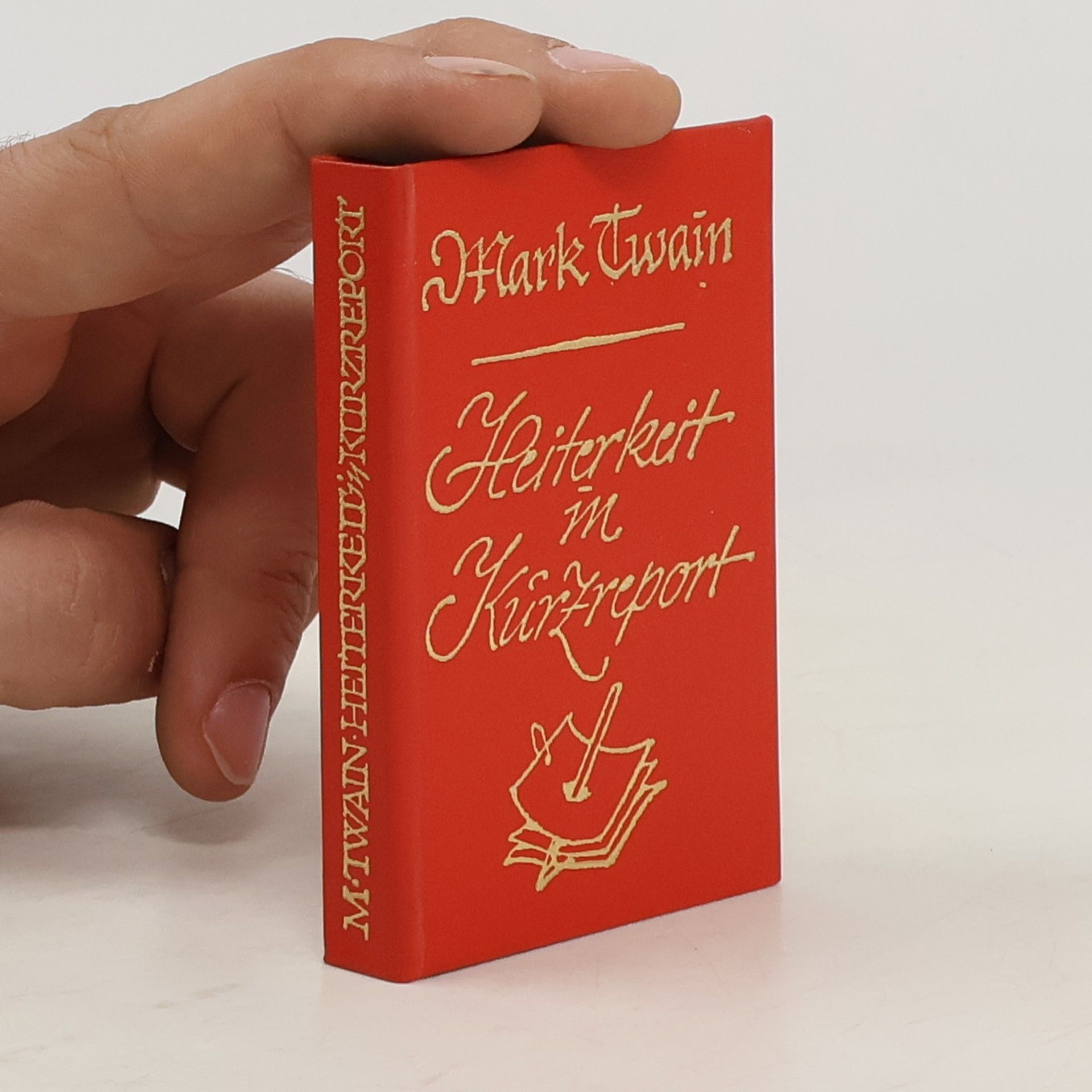 Mark Twain Heiterkeit in Kurzreport