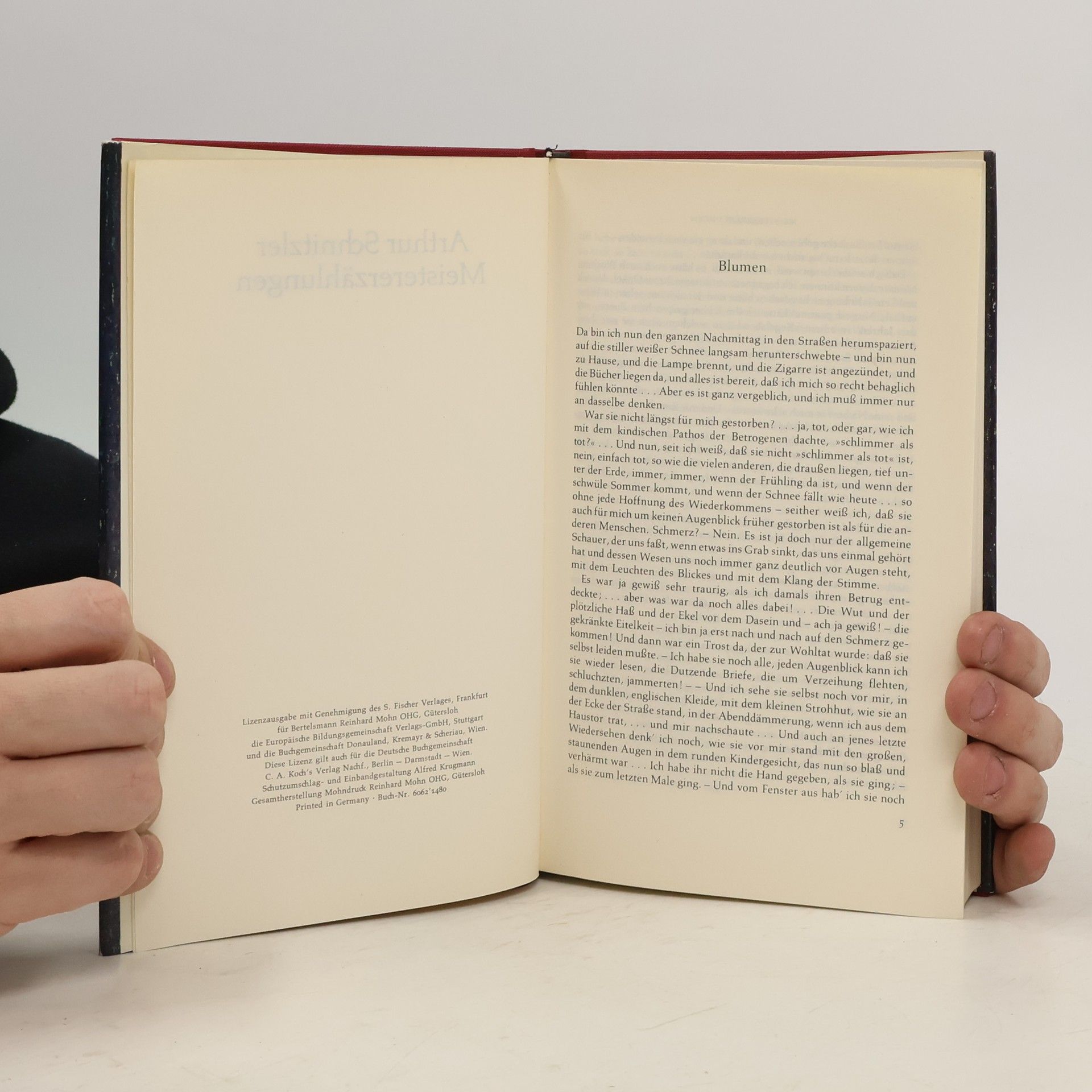 Arthur Schnitzler Meister-Erzählungen