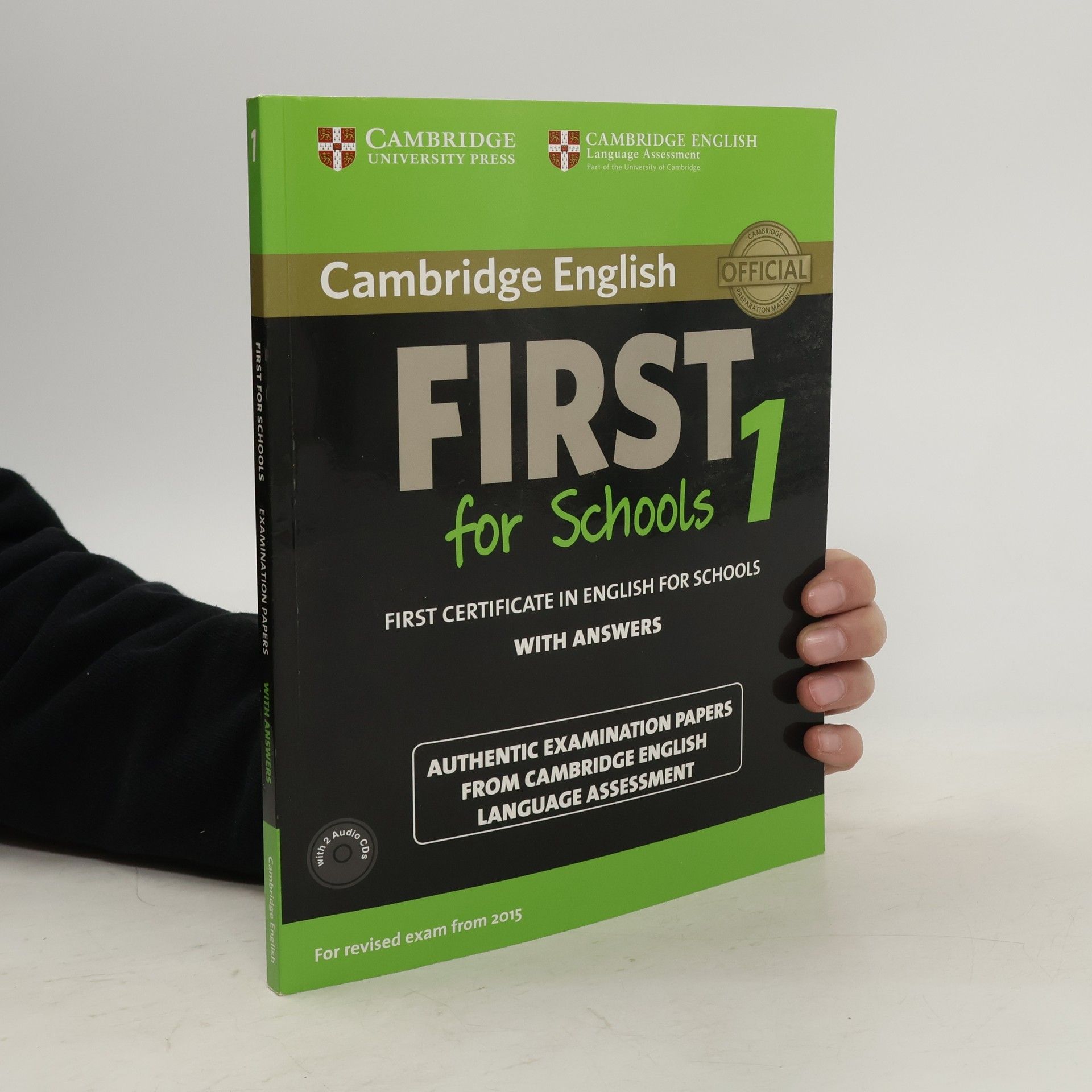 Collectif d'auteurs Cambridge english first 1 for schools