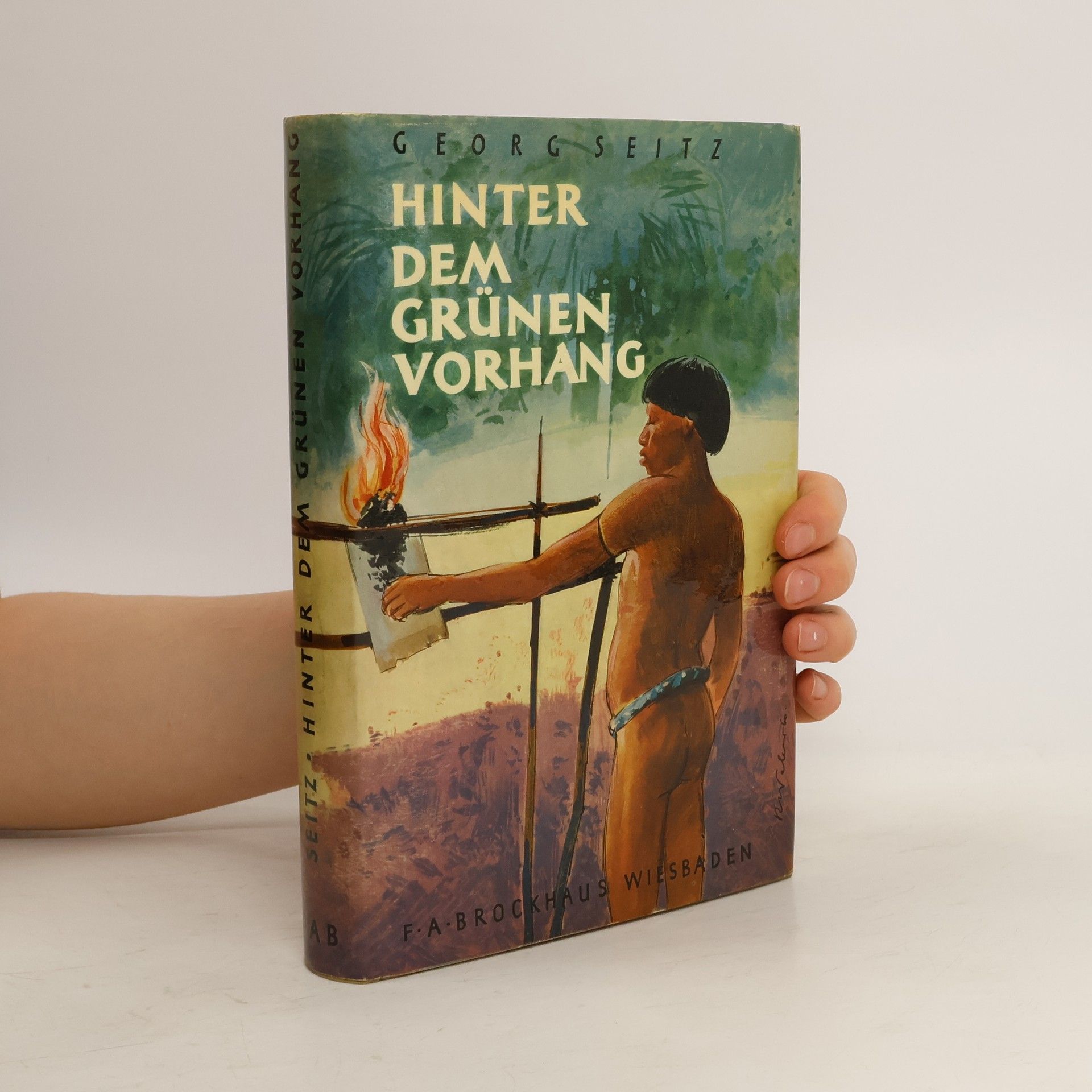 Georg Seitz Hinter dem grünen Vorhang
