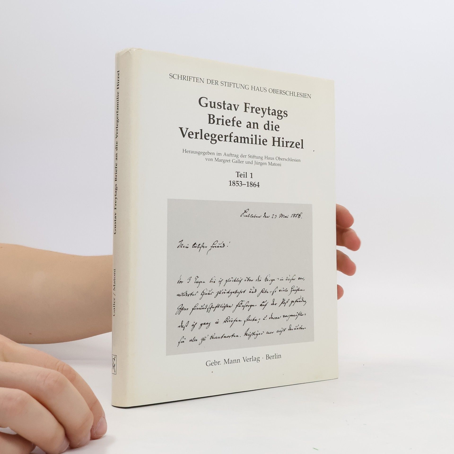 Freytag Gustav Gustav Freytags Briefe an die Verlegerfamilie Hirzel 1