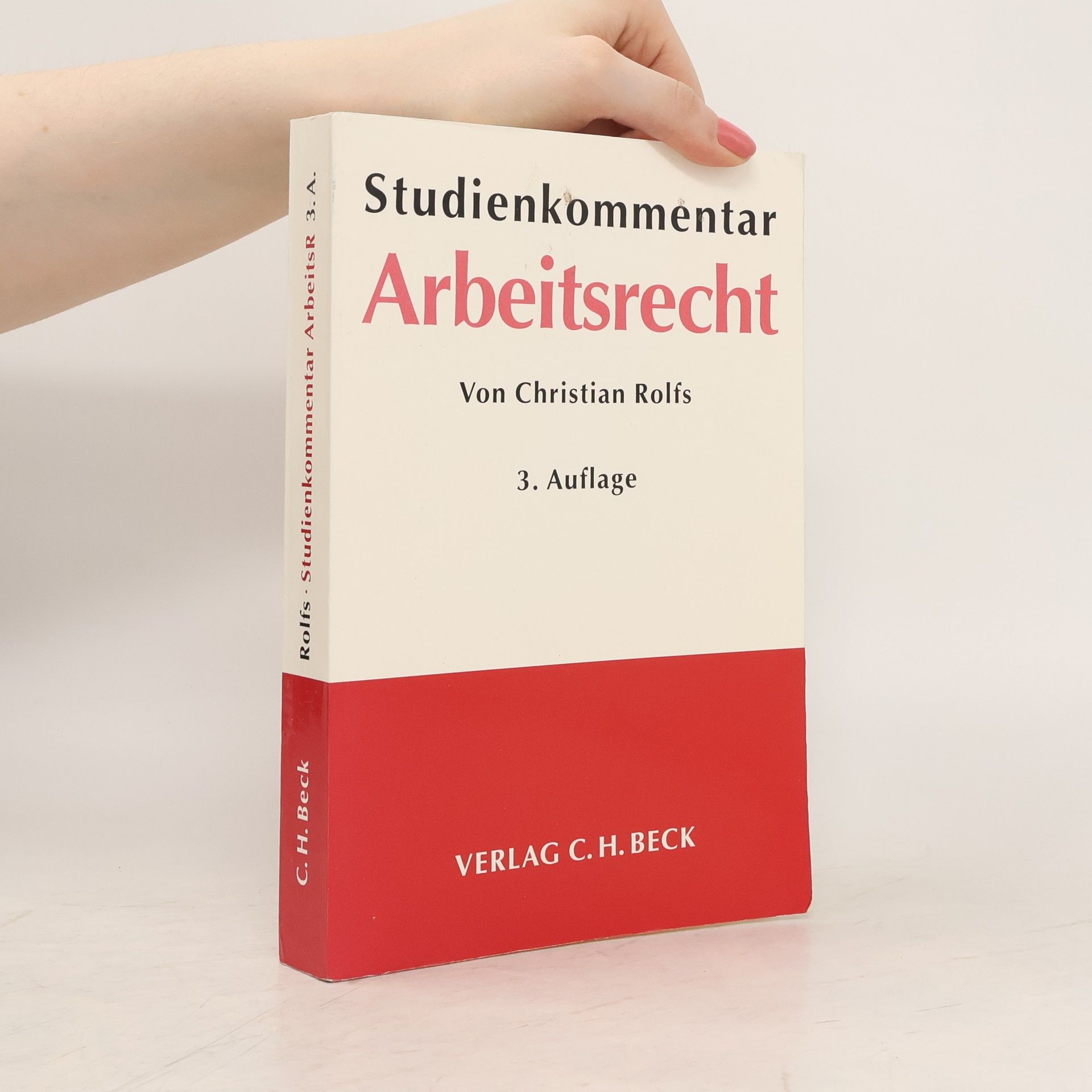 Christian Rolfs Arbeitsrecht