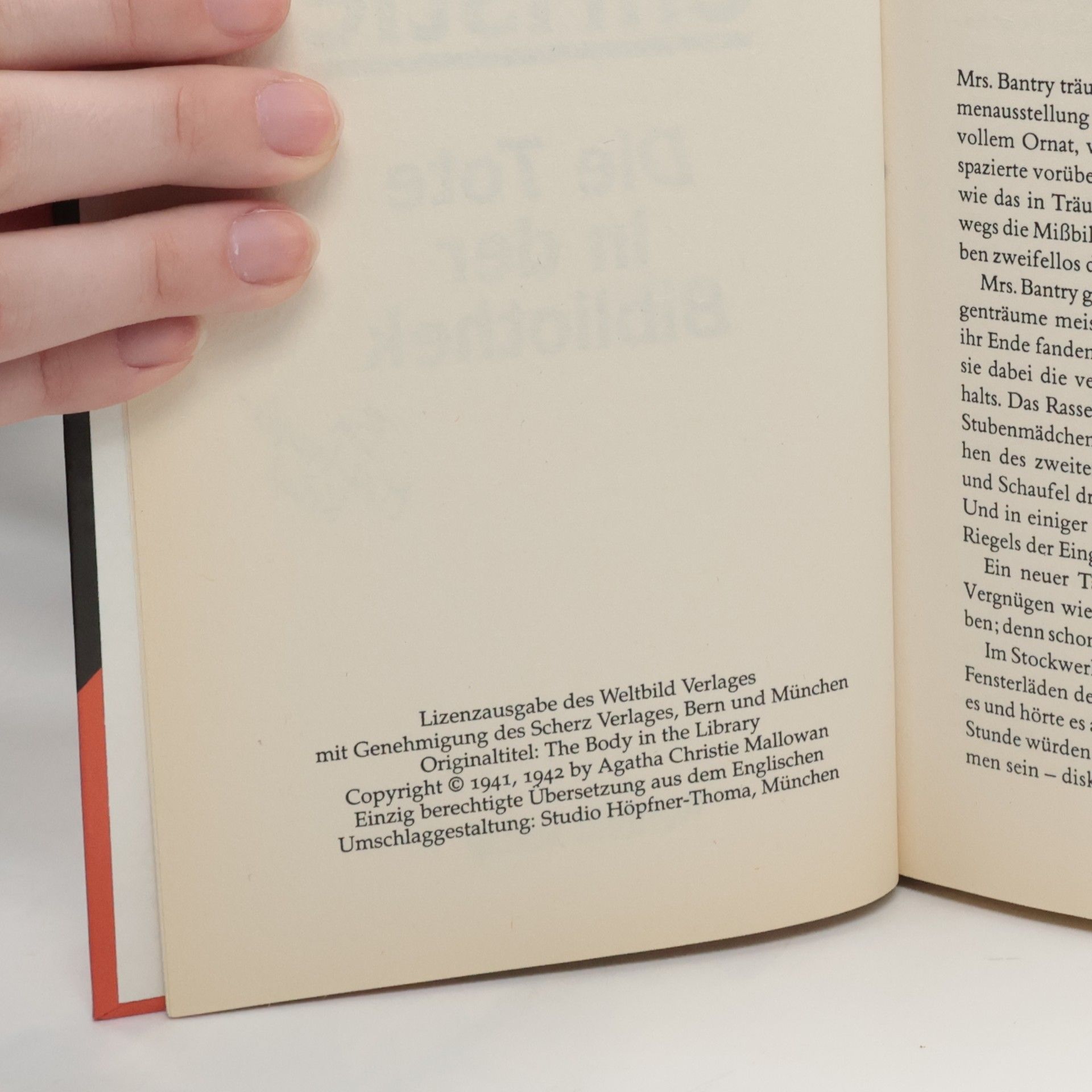 Agatha Christie Die Tote in der Bibliothek