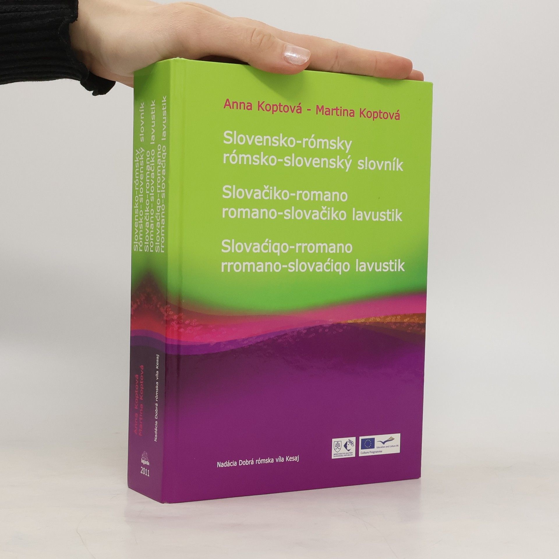 Anna Koptová Slovensko - rómsky, rómsko - slovenský slovník