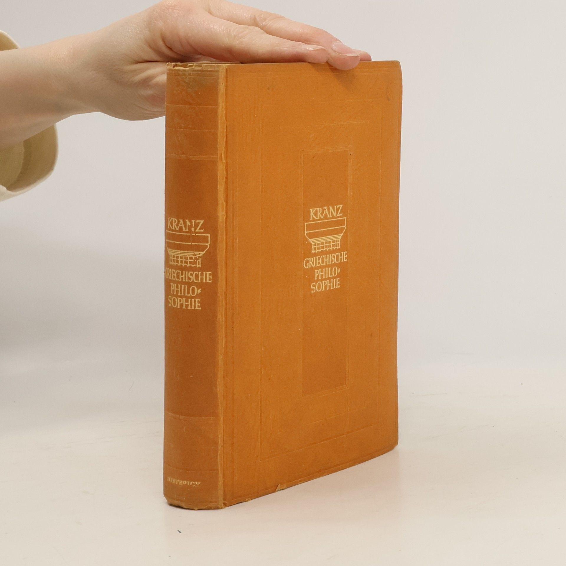 Walther Kranz Die griechische Philosophie