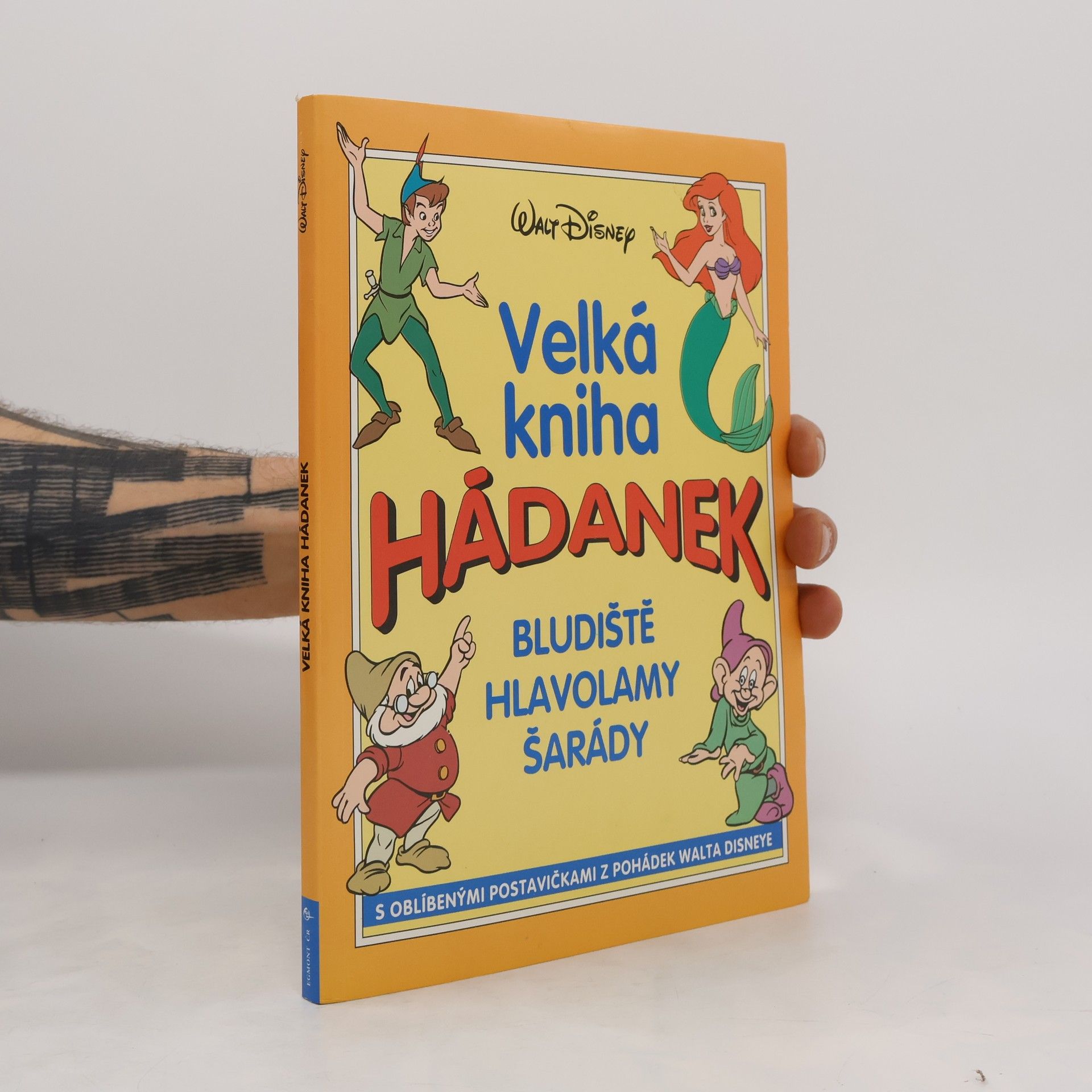 Walt Disney Velká kniha hádanek. Bludiště, hlavolamy, šarády