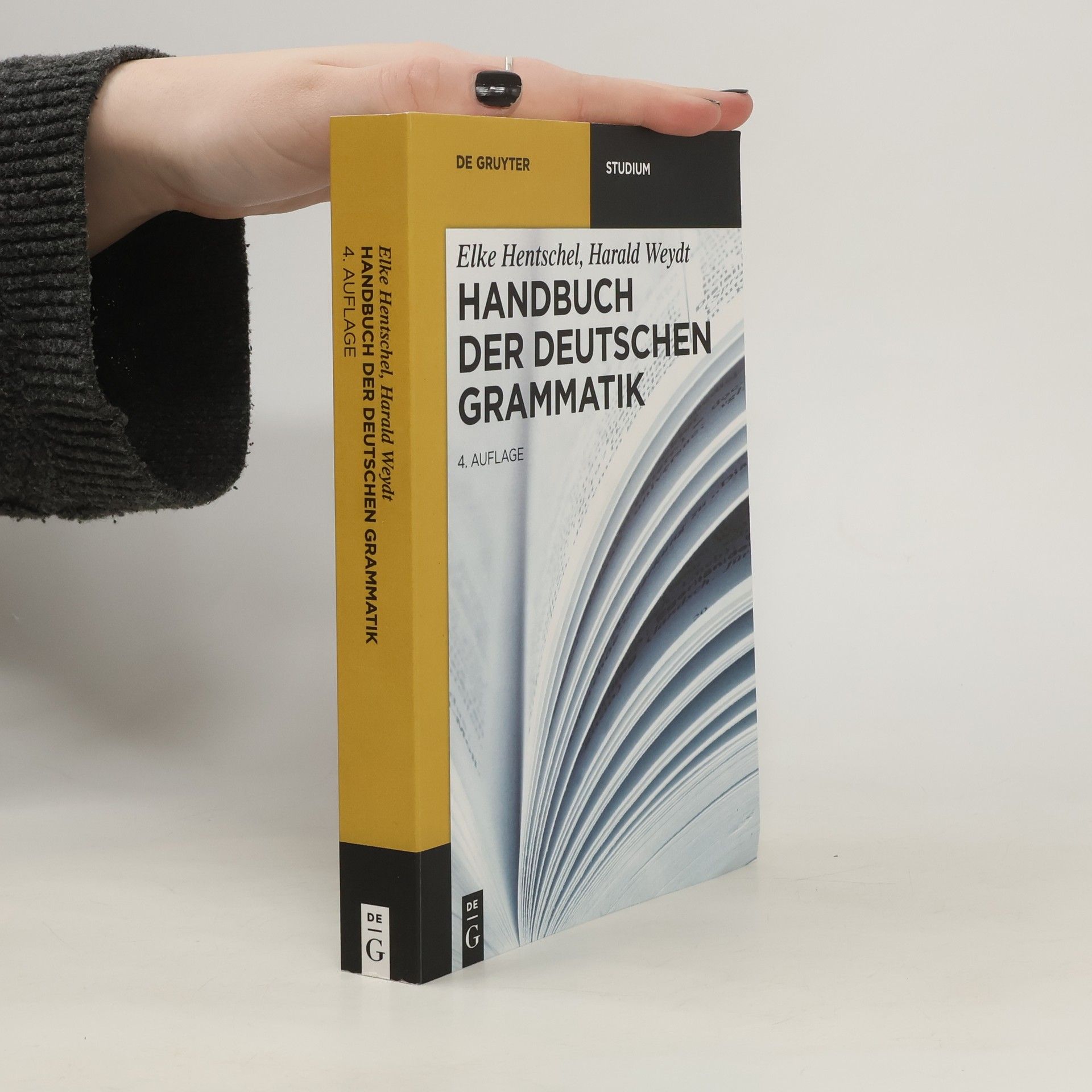 Elke Hentschel Handbuch der deutschen Grammatik