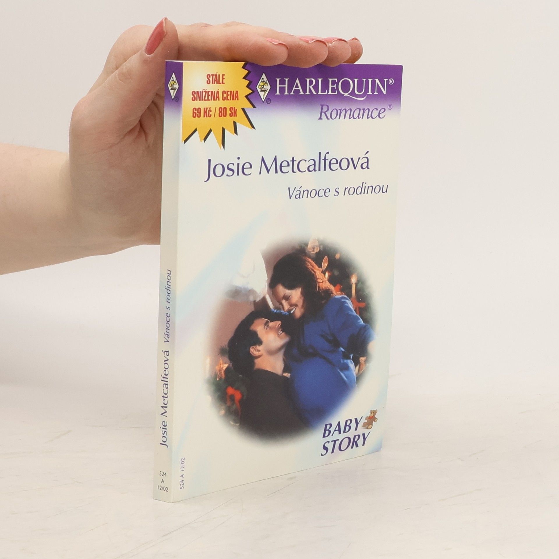 Josie Metcalfe Vánoce s rodinou