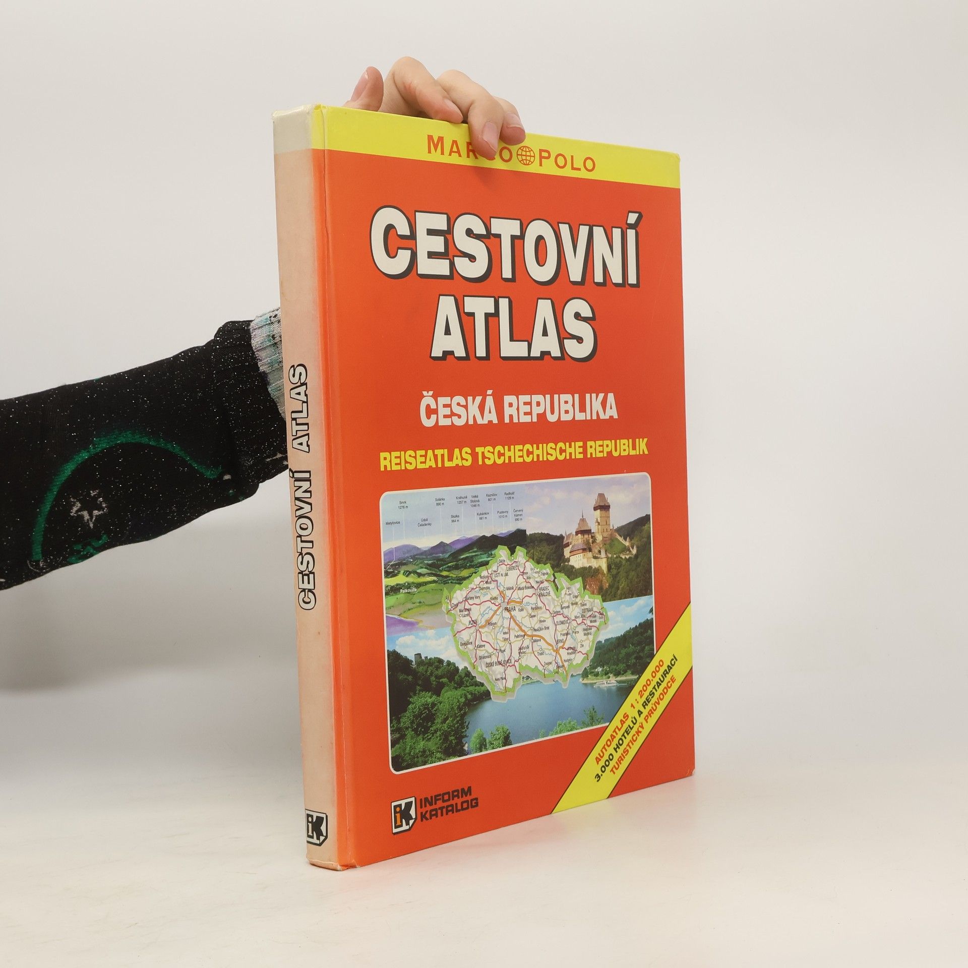 Autorenkollektiv Cestovní atlas. Česká republika. Reiseatlas Tschechische Republik