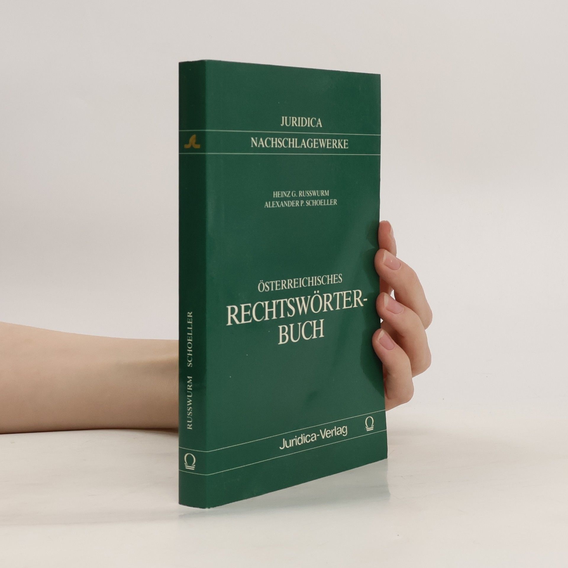 Heinz G. Russwurm Österreichisches Rechtswörterbuch