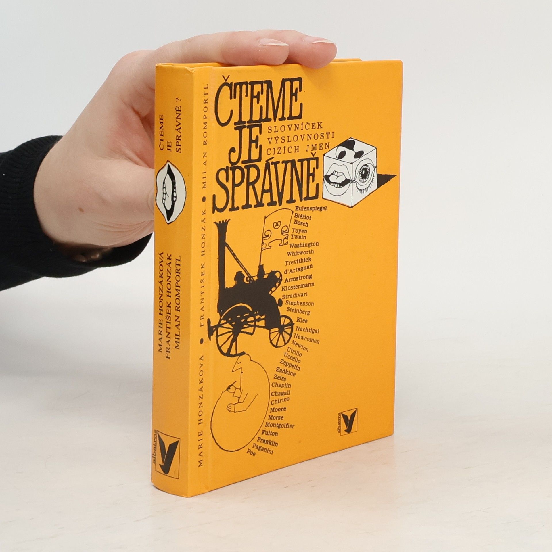 Václav Kabát Čteme je správně? Slovníček výslovnosti cizích jmen