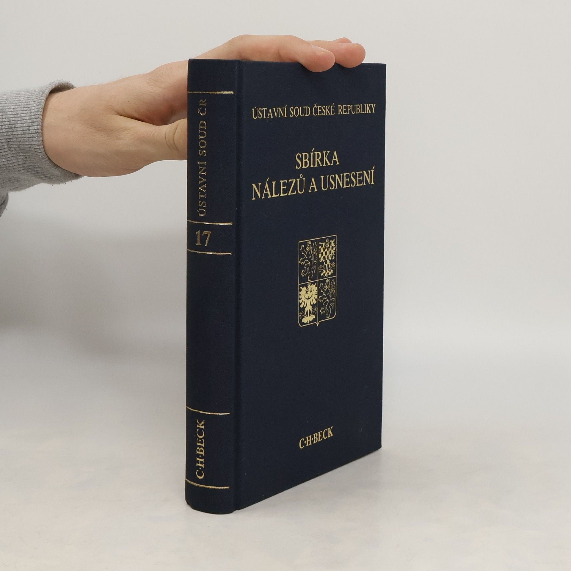 kolektiv Sbírka nálezů a usnesení. Svazek 17