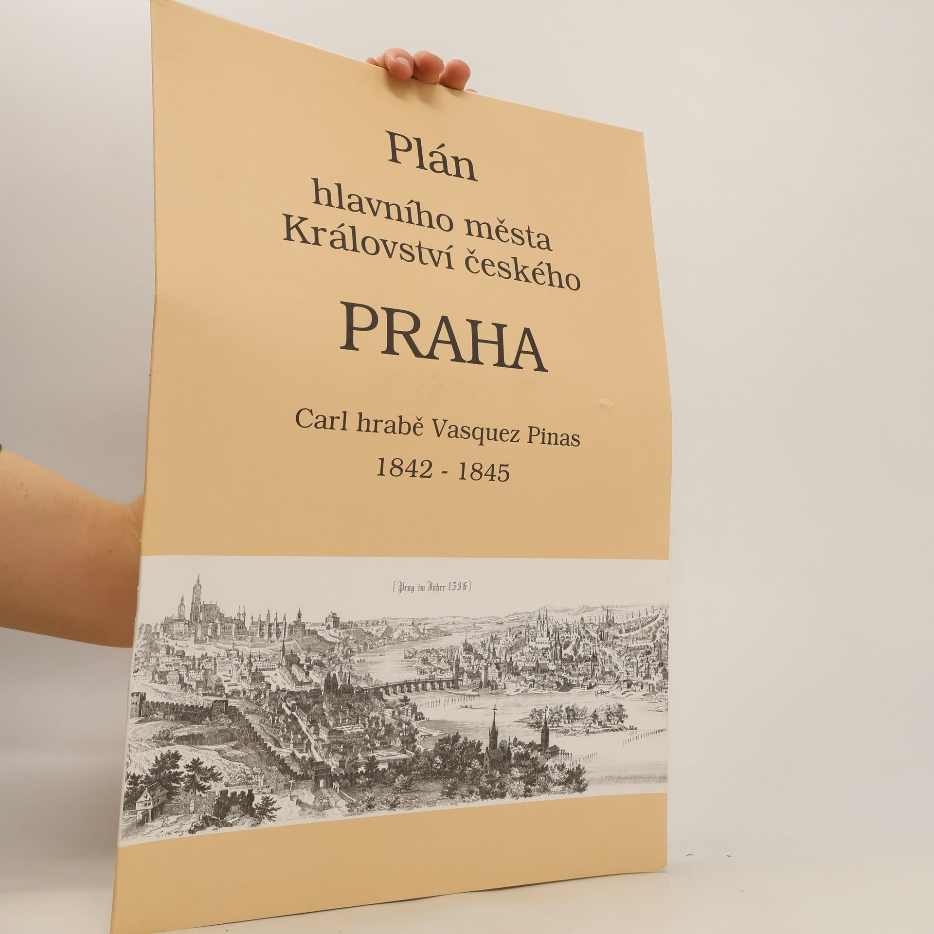 Collectif d'auteurs Plán hlavního města Království českého Praha