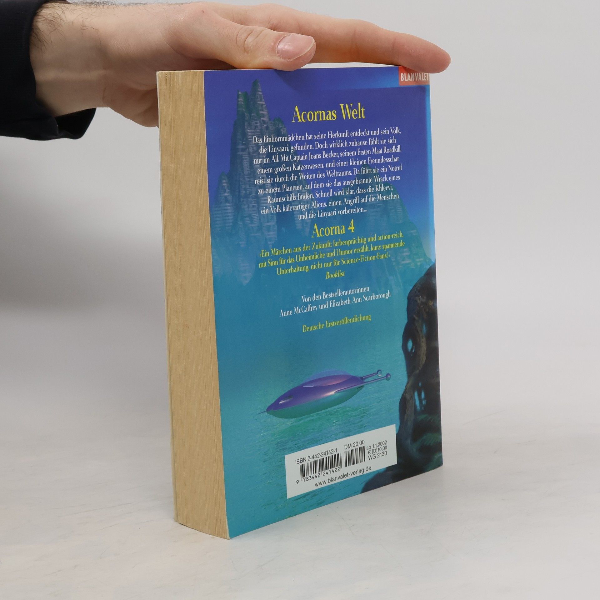 Anne McCaffrey Acornas Welt. Fantasy-Roman. Aus d. Amerikan. v. Regina Winter