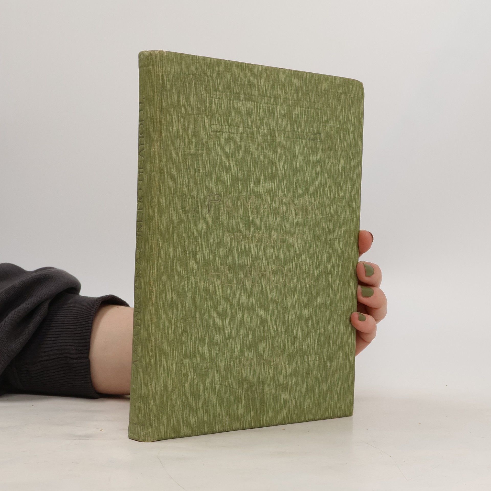 Rudolf Lichtner Památník Zpěváckého spolku Hlaholu v Praze