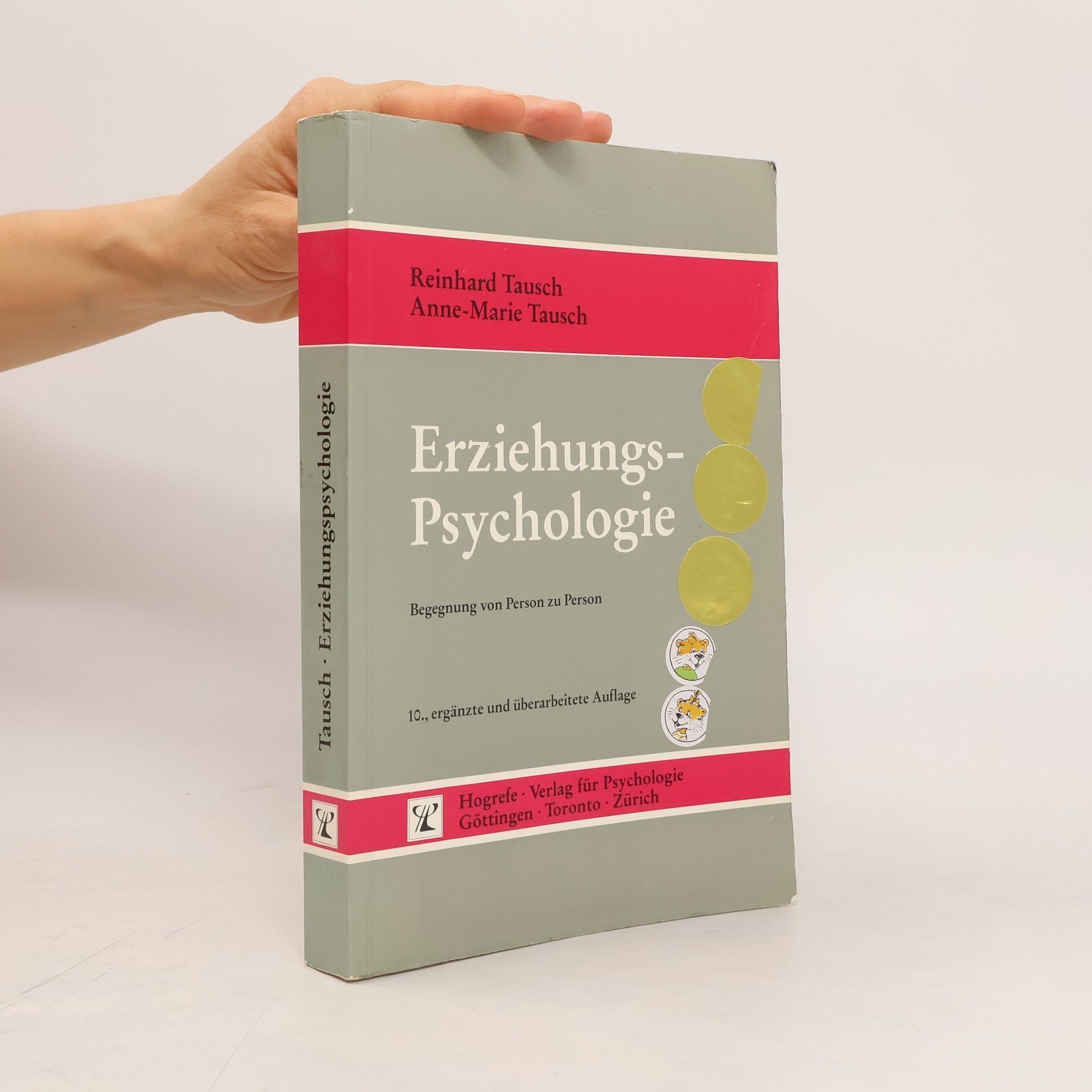 Reinhard Tausch Erziehungspsychologie