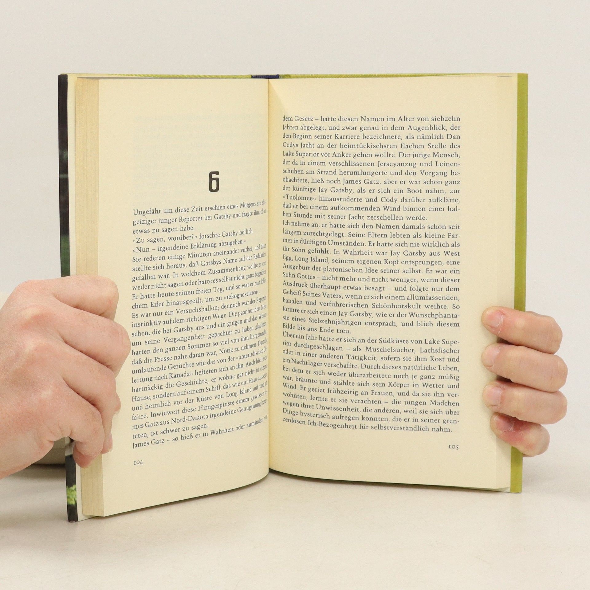 F. Scott Fitzgerald Der Grosse gatsby