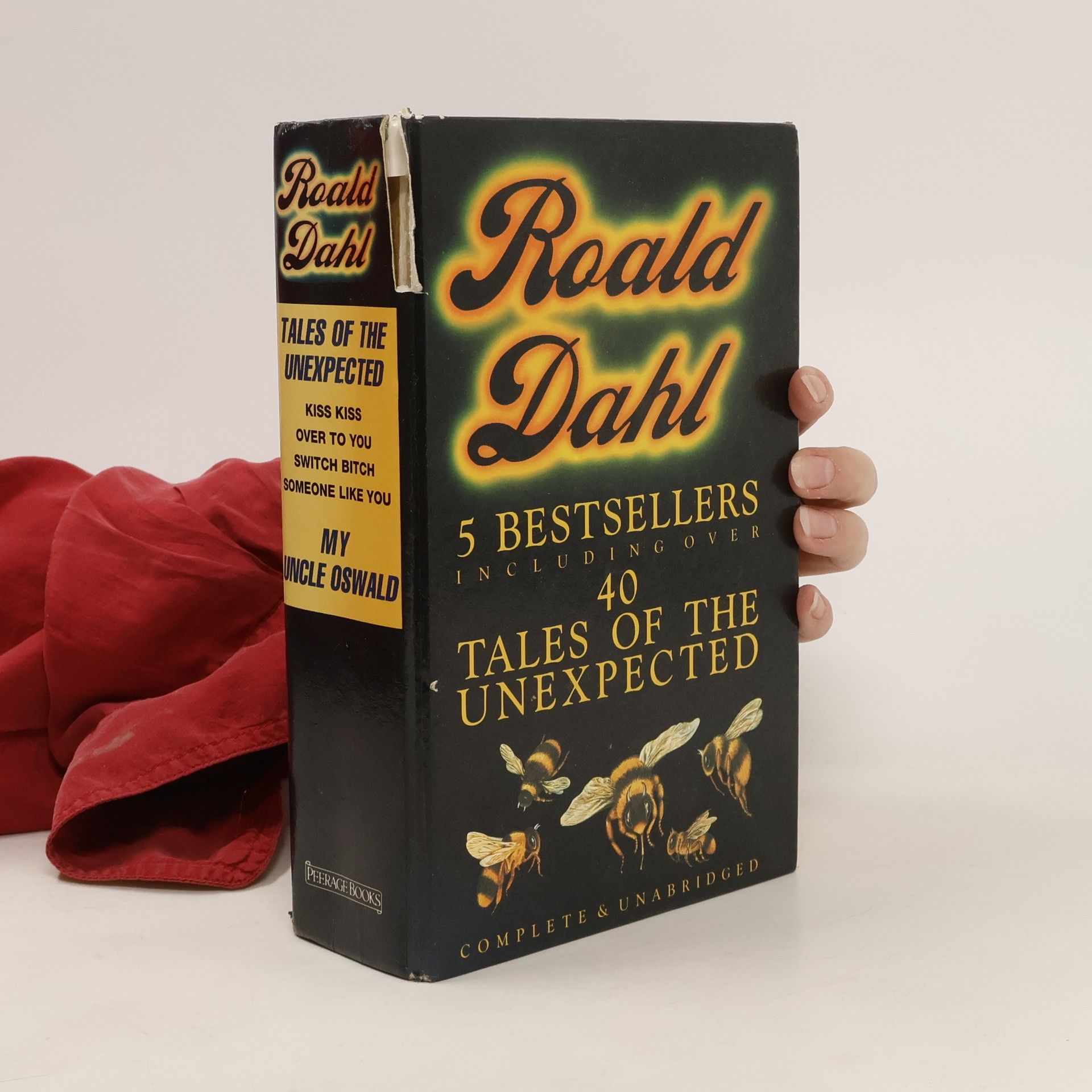 Roald Dahl Tales of the Unexpected.  Kiss Kiss. Over to You. Switch Bitch. Someone Like You