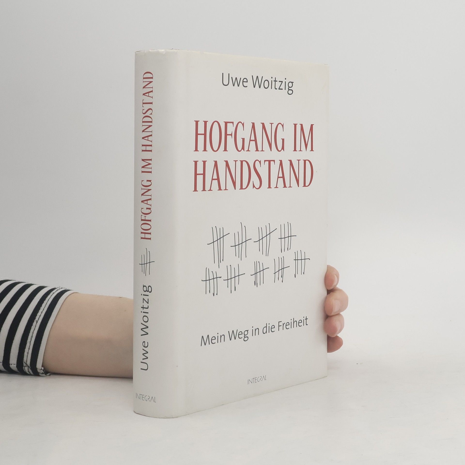 Uwe Woitzig Hofgang im Handstand