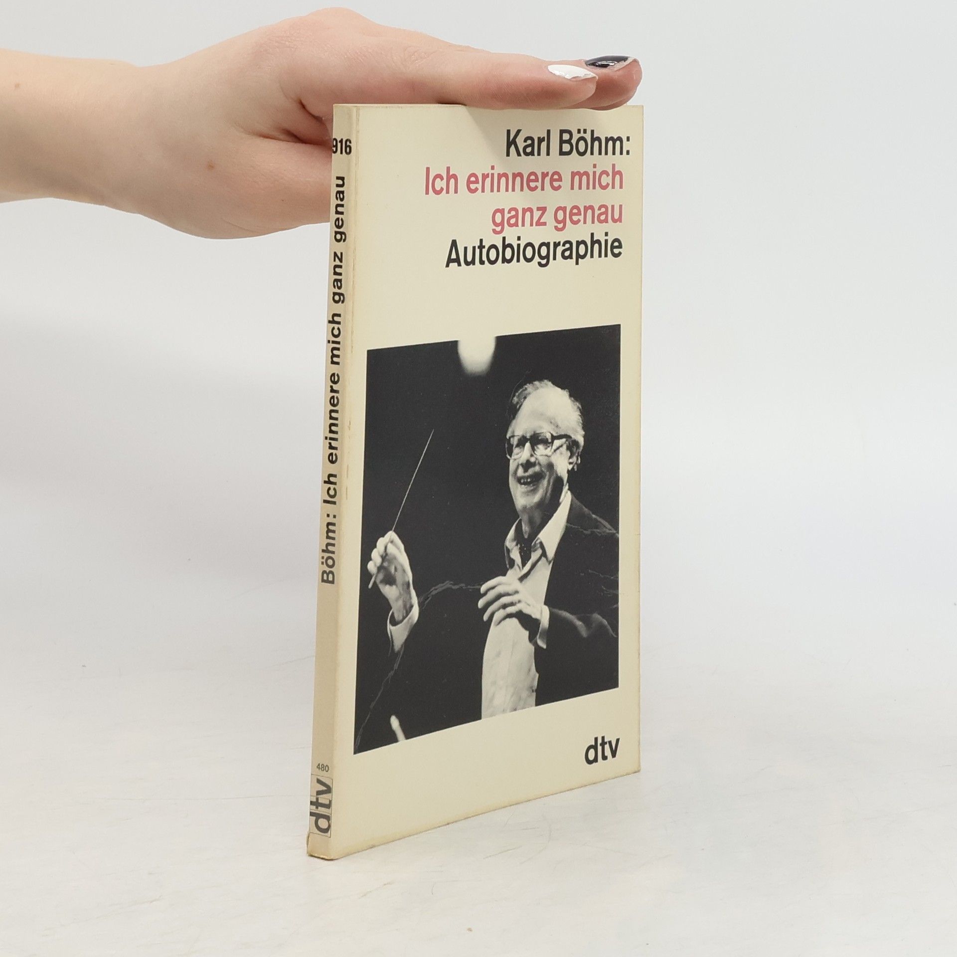 Karl Böhm Ich erinnere mich ganz genau Autobiographie