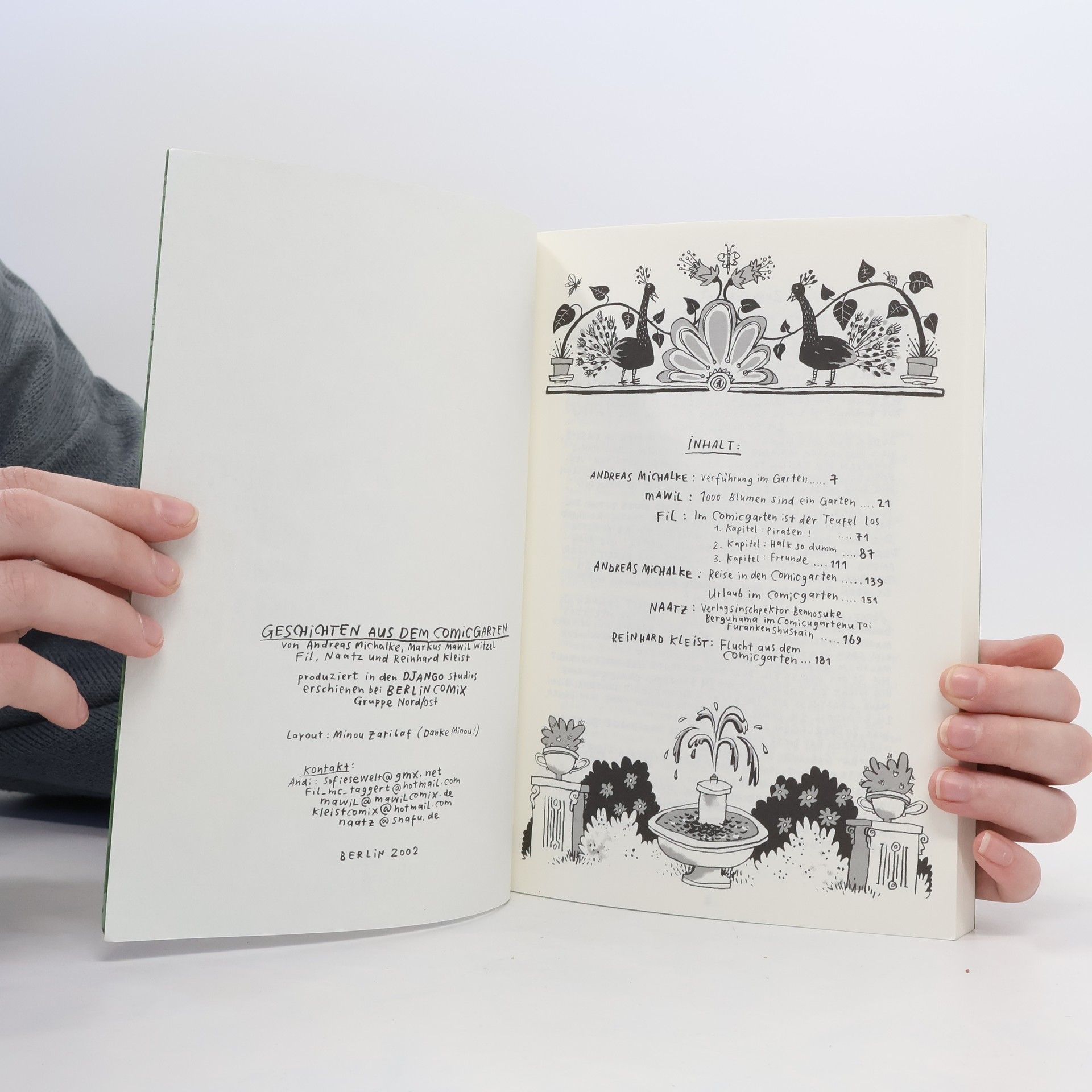 kolektiv Geschichten aus dem Comicgarten