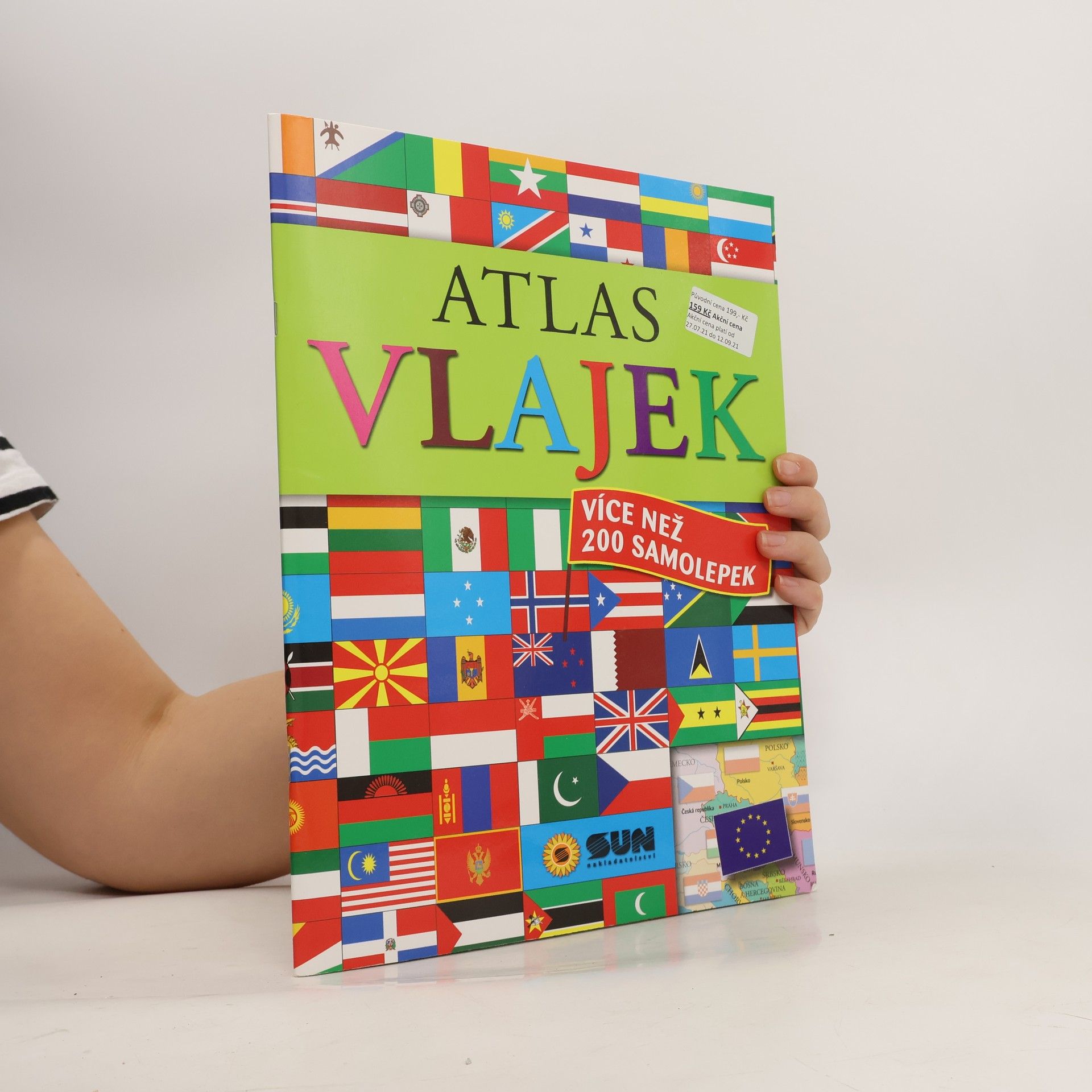 Autorenkollektiv Atlas vlajek se samolepkami