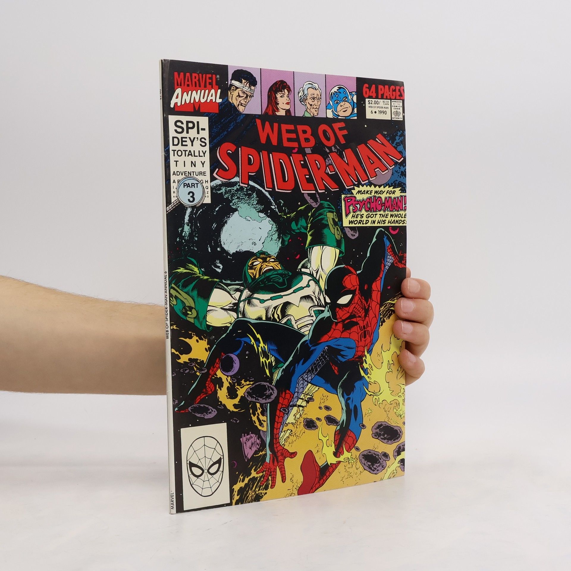 kolektiv Web of Spider-man Z6/1990