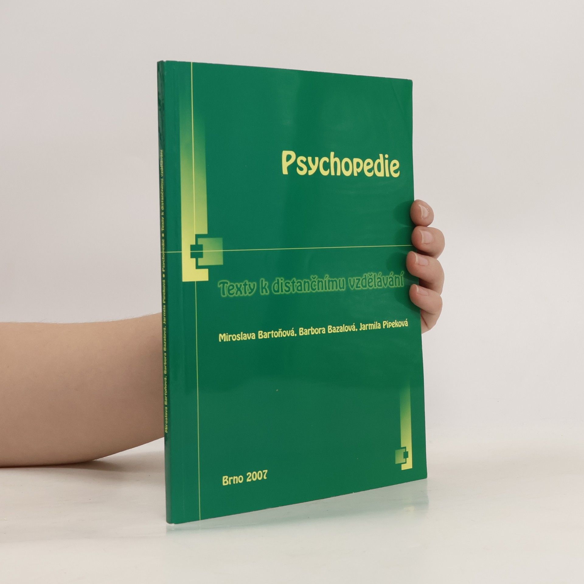 Miroslava Bartoňová Psychopedie