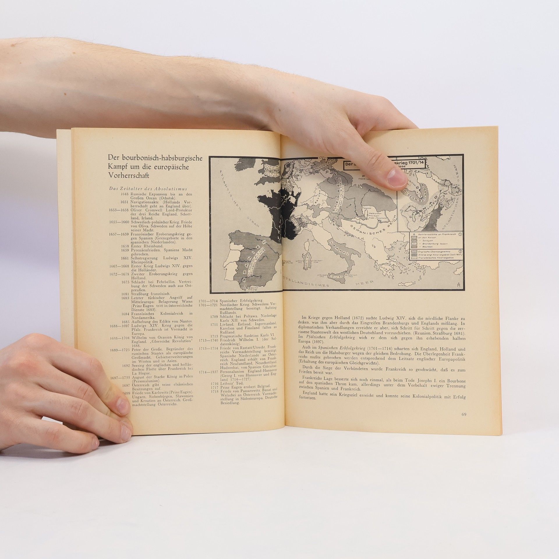A. Hillen Ziegfried Geschichte für jedermann in Karte, Wort, Zahl