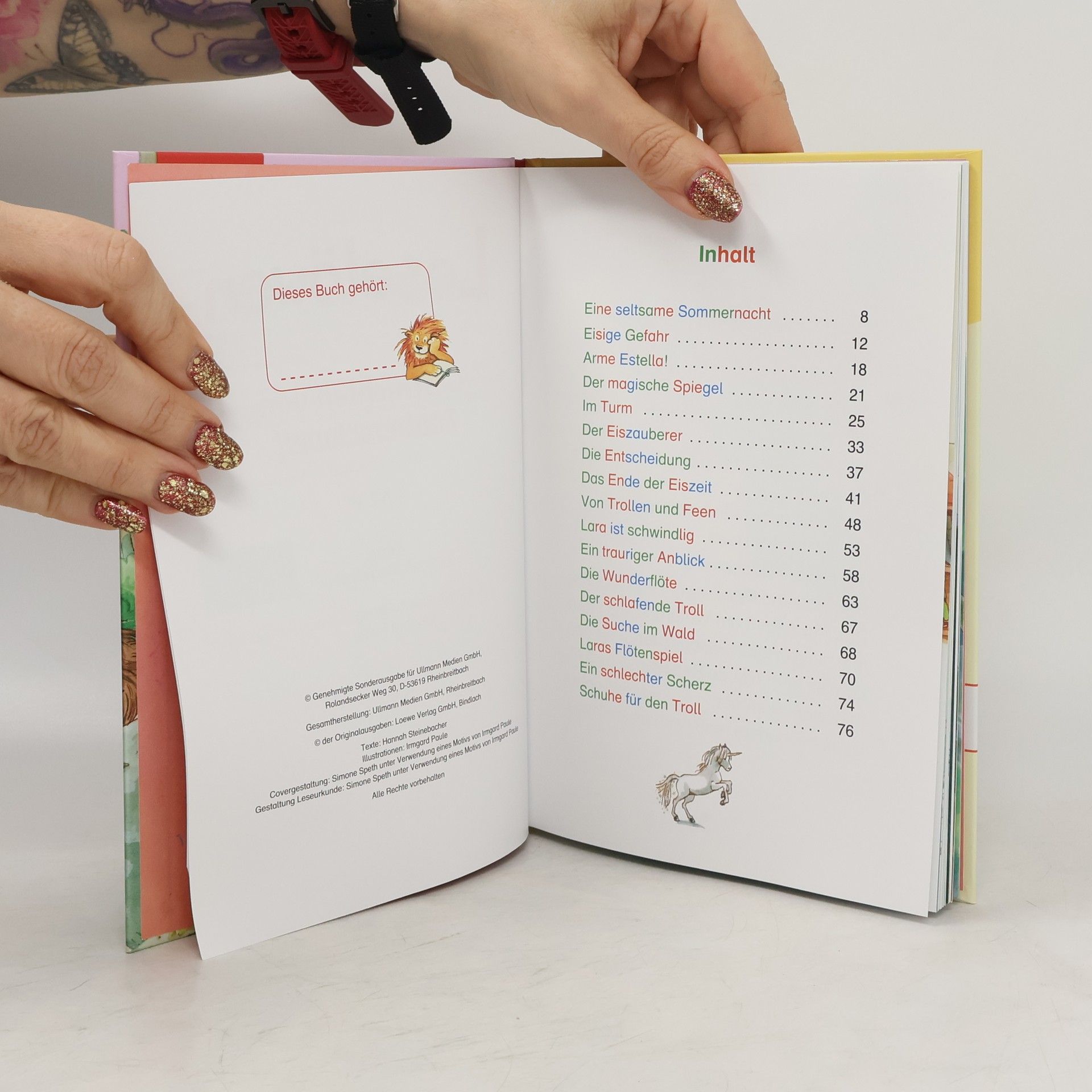 Autores varios Leselöwen. Geschichten von Zauberschweif
