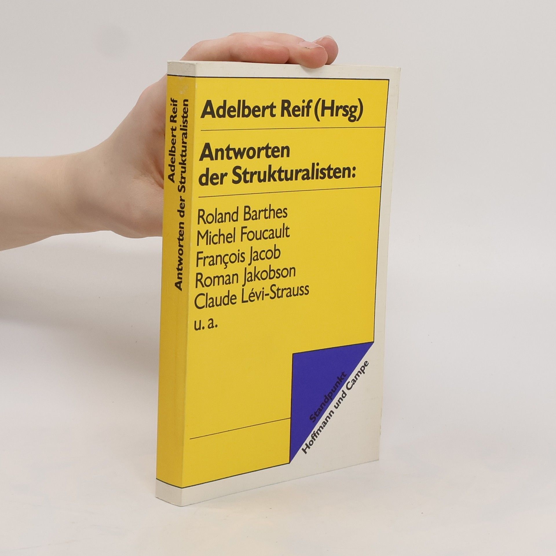 Adelbert Reif Antworten der Strukturalisten