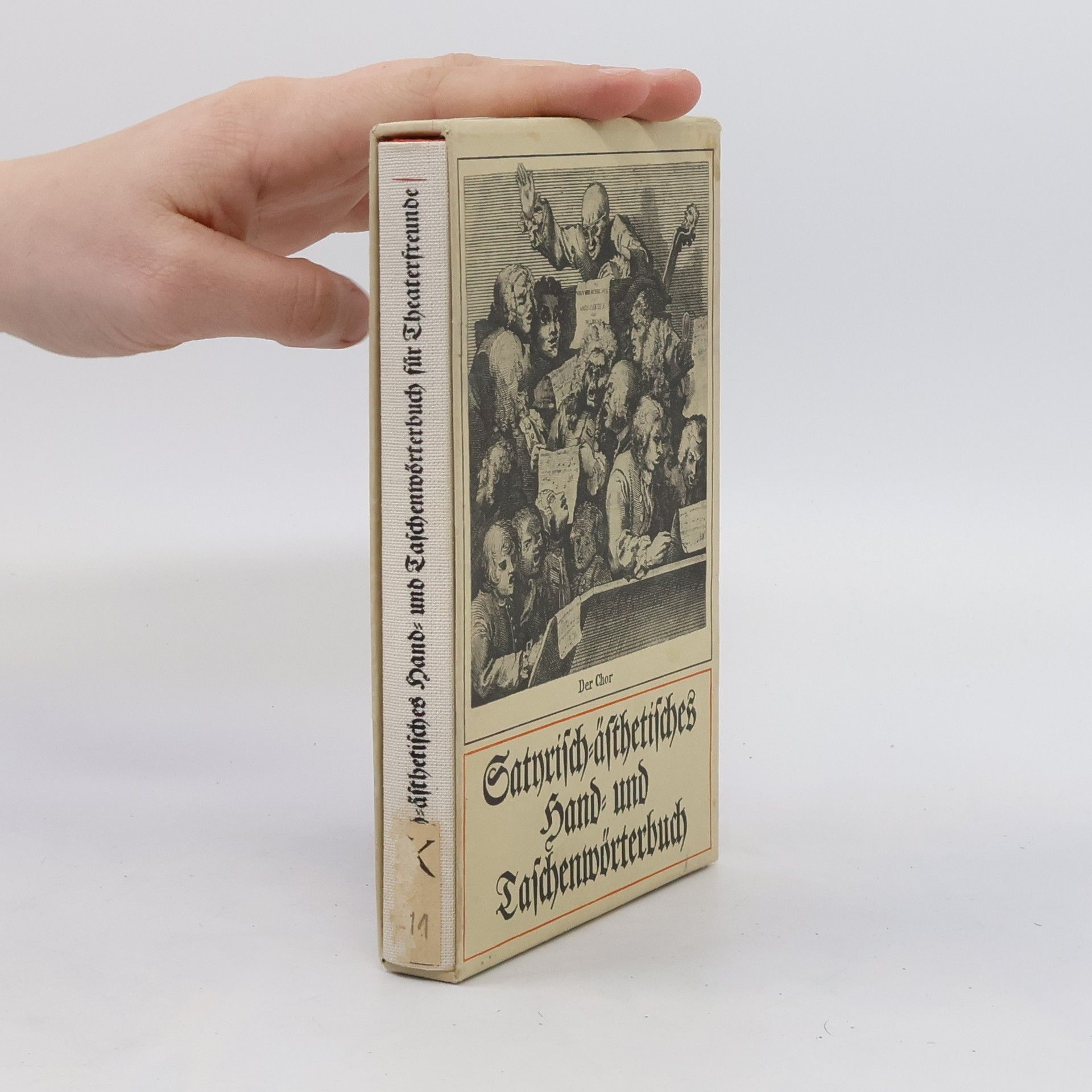 Johann Friedrich Schütze Satyrisch-ästhetisches Hand- und Taschenwörterbuch
