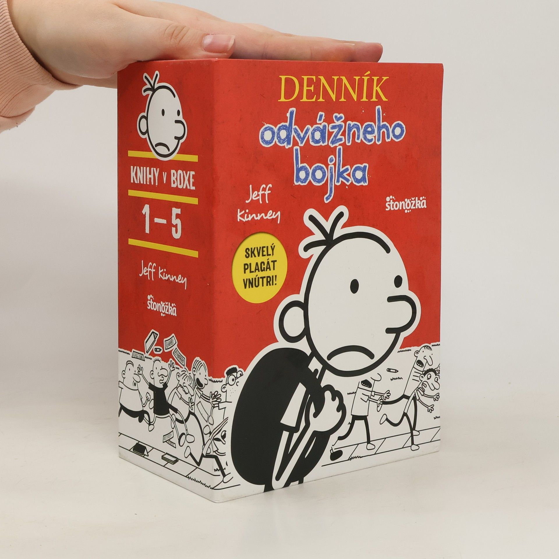 Jeff Kinney Denník odvážneho bojka 1-5