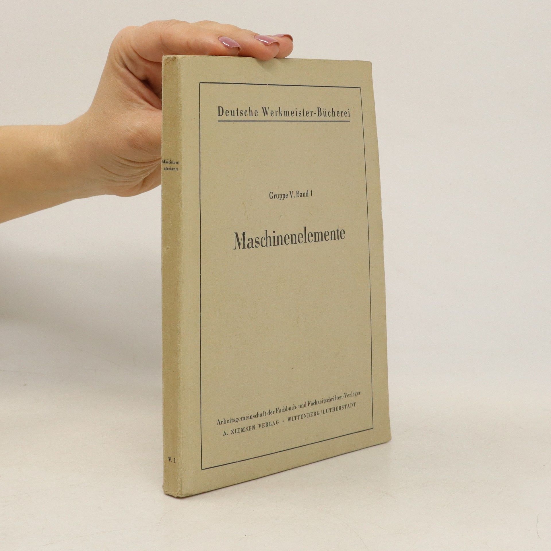 Hans Luft Maschinenelemente 1