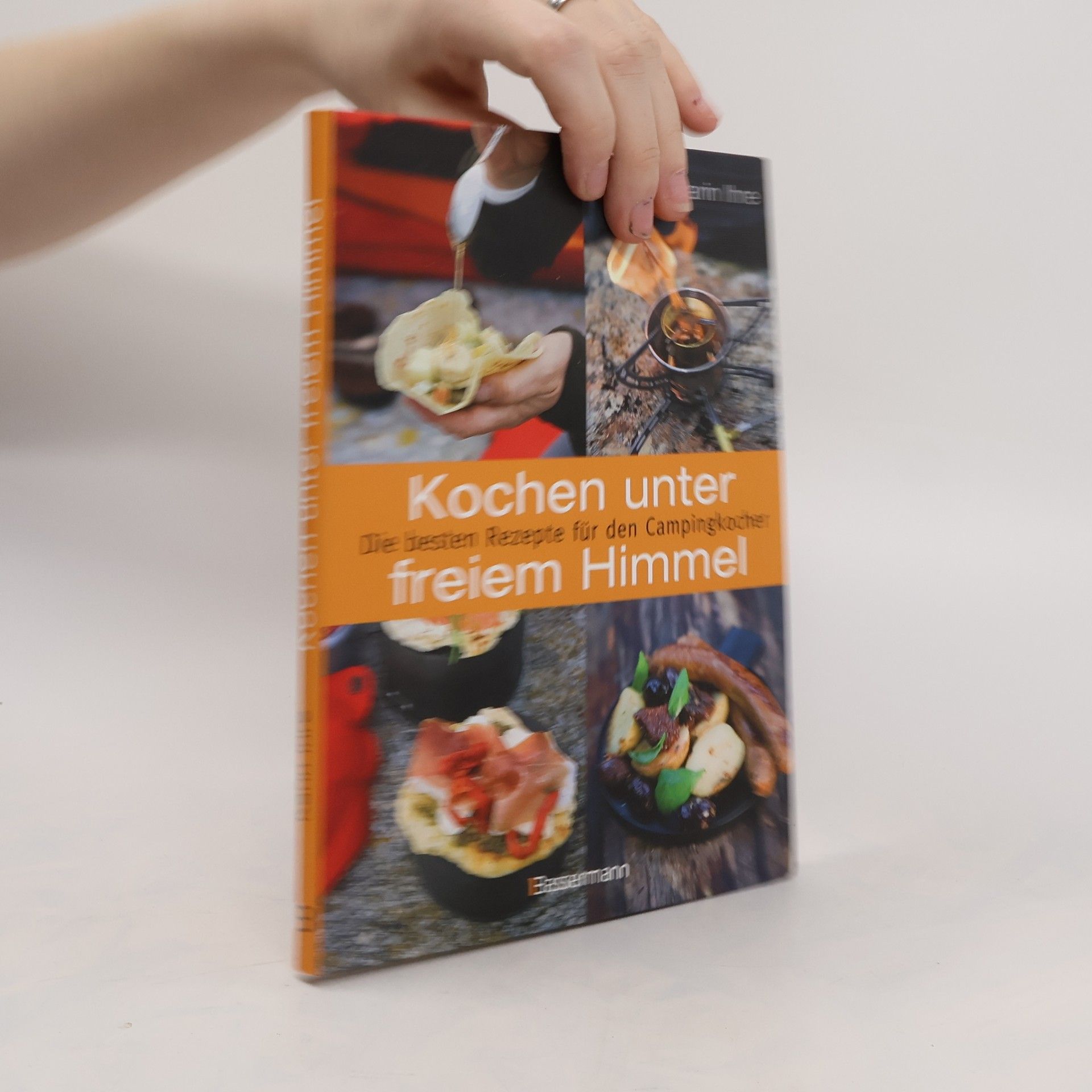 Karin Ihre Kochen unter freiem Himmel