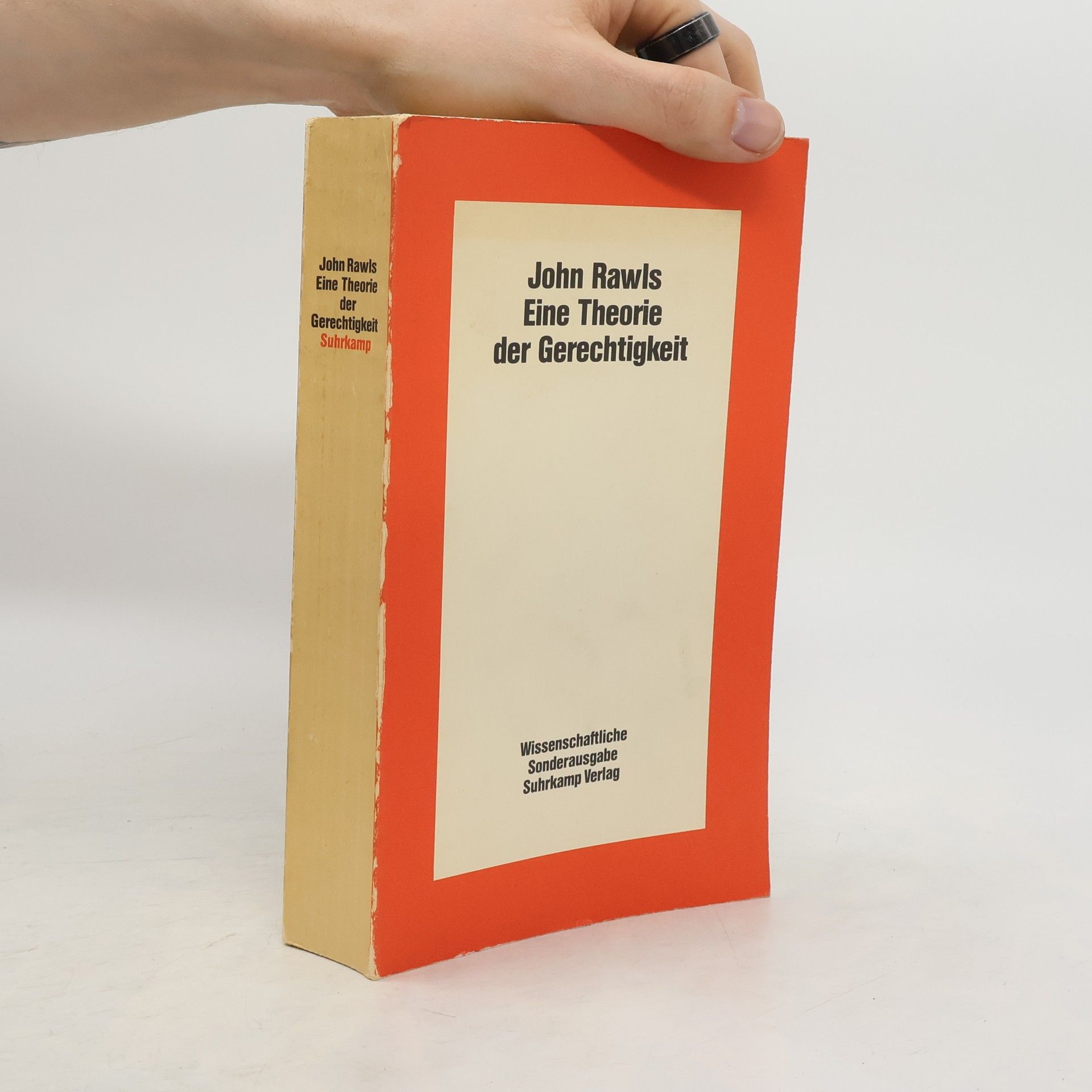 John Rawls Eine Theorie der Gerechtigkeit