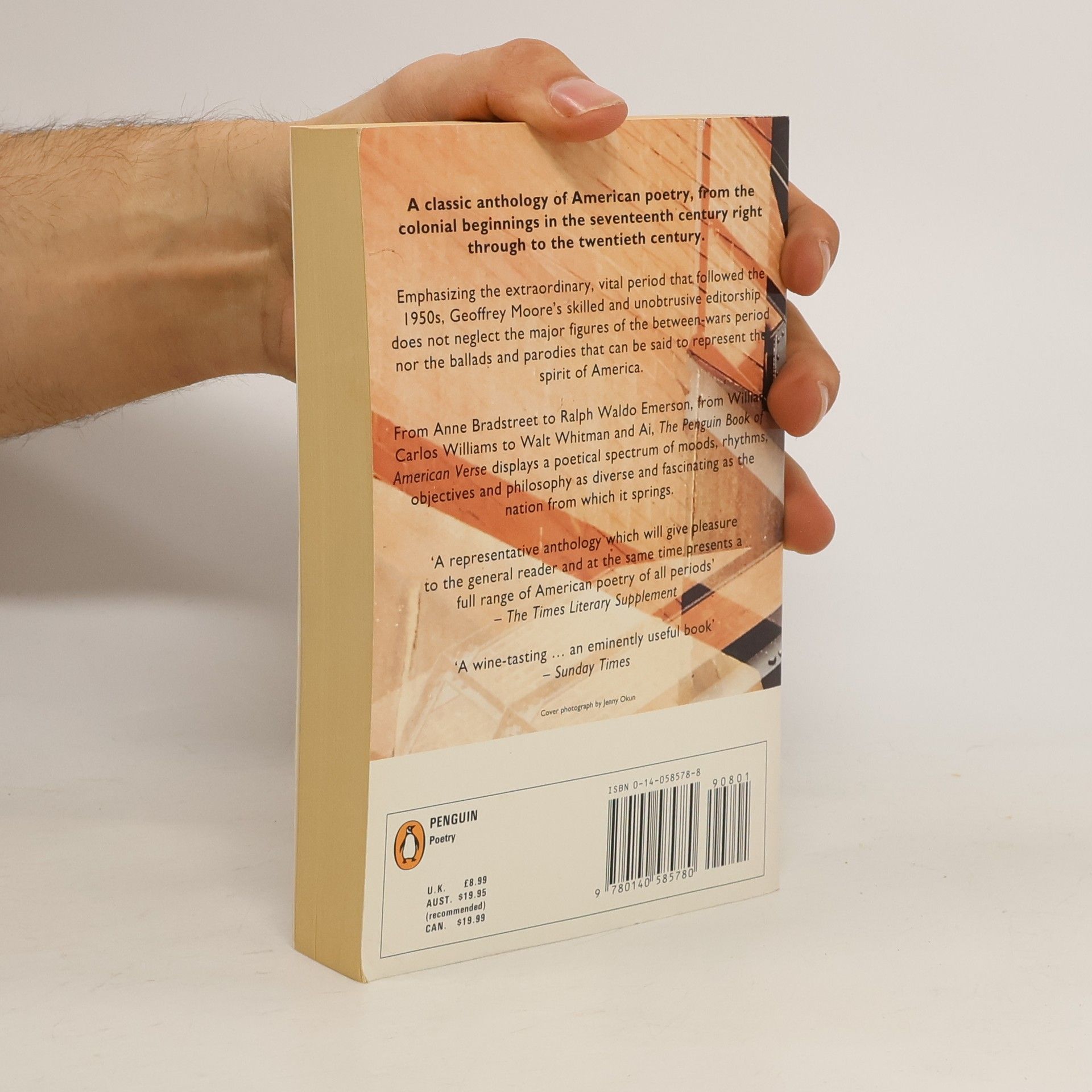 Geoffrey Alexander Moore The Penguin book of American verse