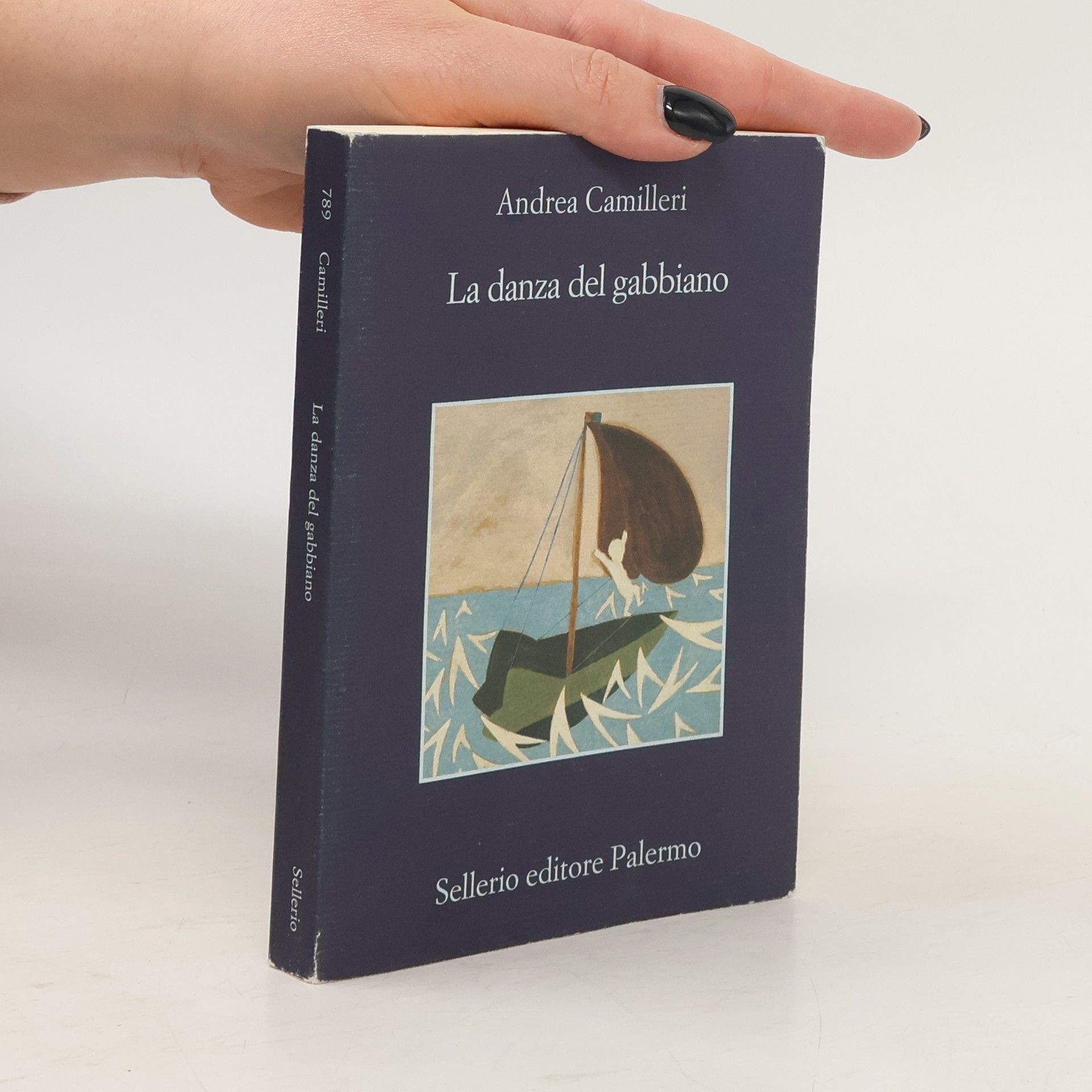 Andrea Camilleri La danza del gabbiano. Der Tanz der Möwe, italienische Ausgabe