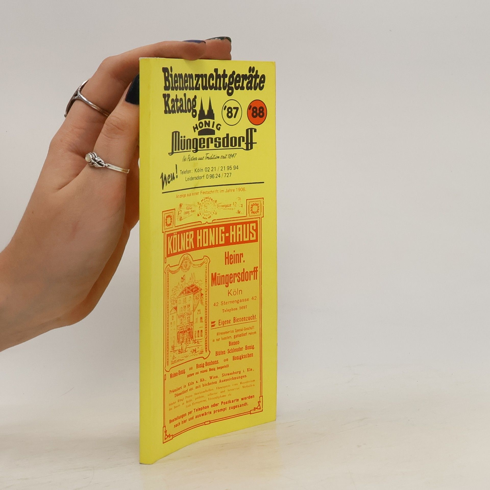 Autorenkollektiv Bienenzuchtgeräte Katalog 87-88.